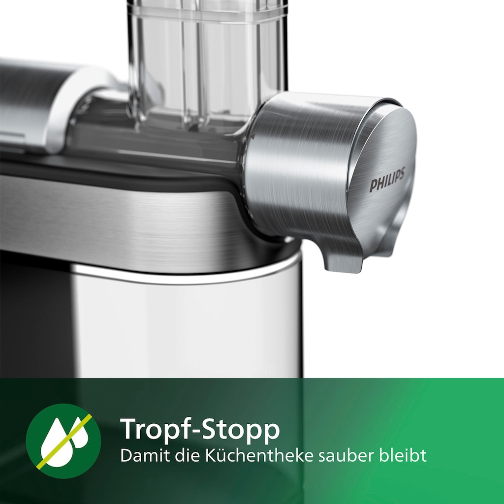 Philips Slow Juicer »HR1949/20«, 200 W, Avance Collection, mit Tropfstop, QuickClean und 1 l Saftbehälter