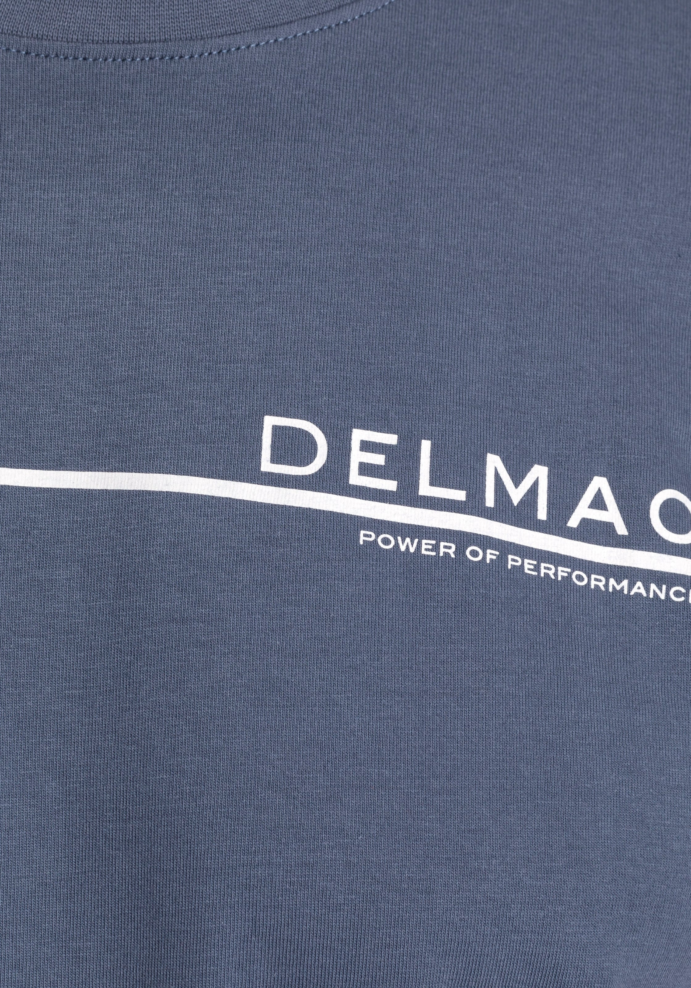 DELMAO T-Shirt, mit modischem Brustprint - NEUE MARKE!