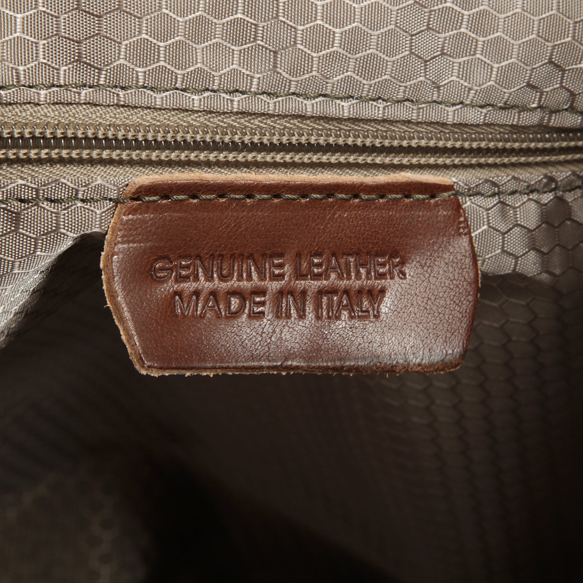 Piké Tagesrucksack, echt Leder, Made in Italy