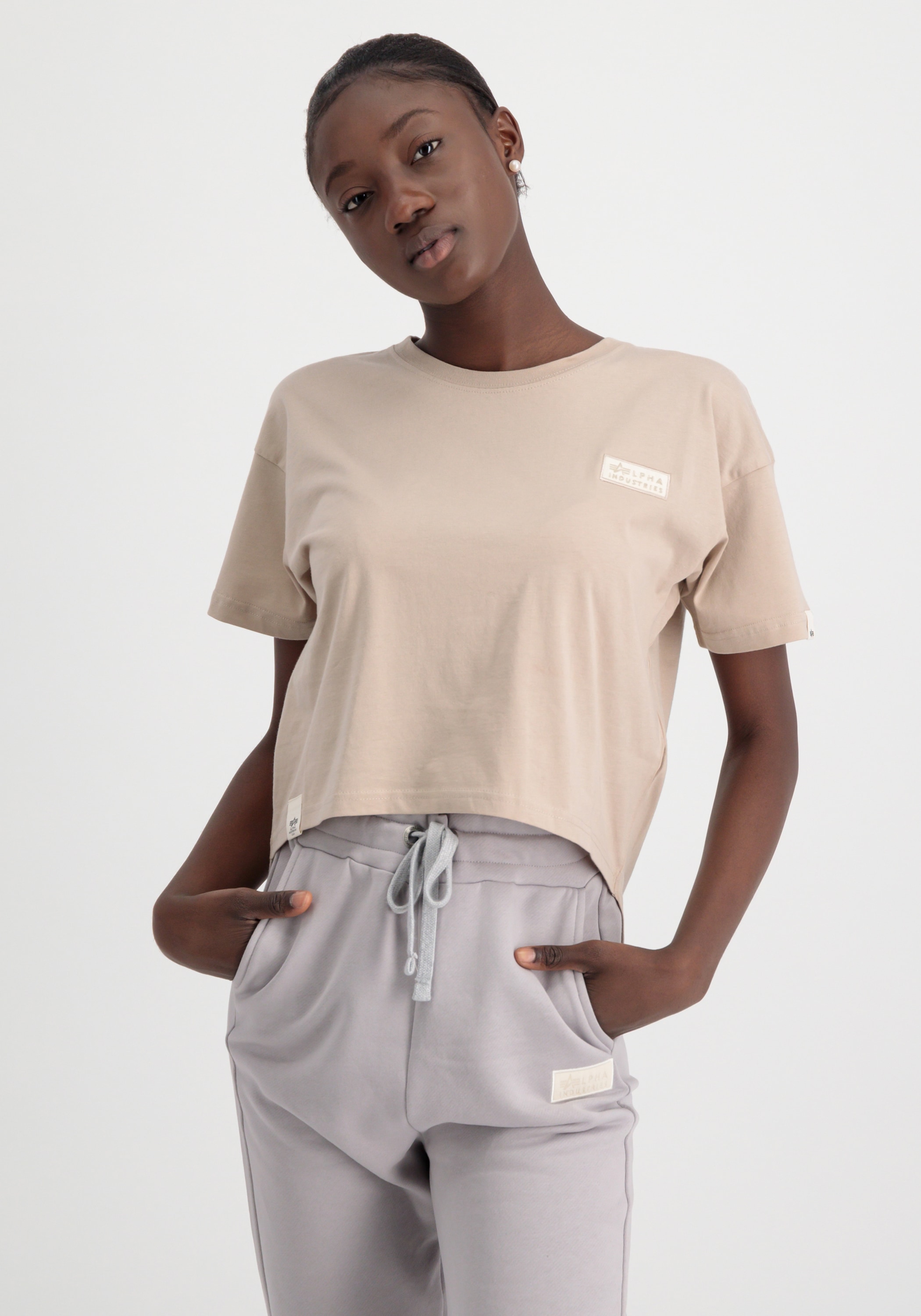 Muscleshirt »Alpha Industries Women - T-Shirts Organics Cropped OS T Wmn«