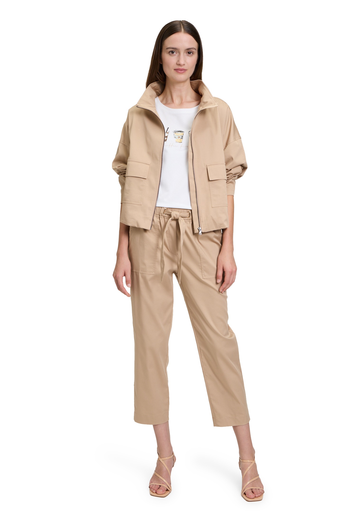 Betty&Co Outdoorjacke »Casual-Jacke mit Taschen«