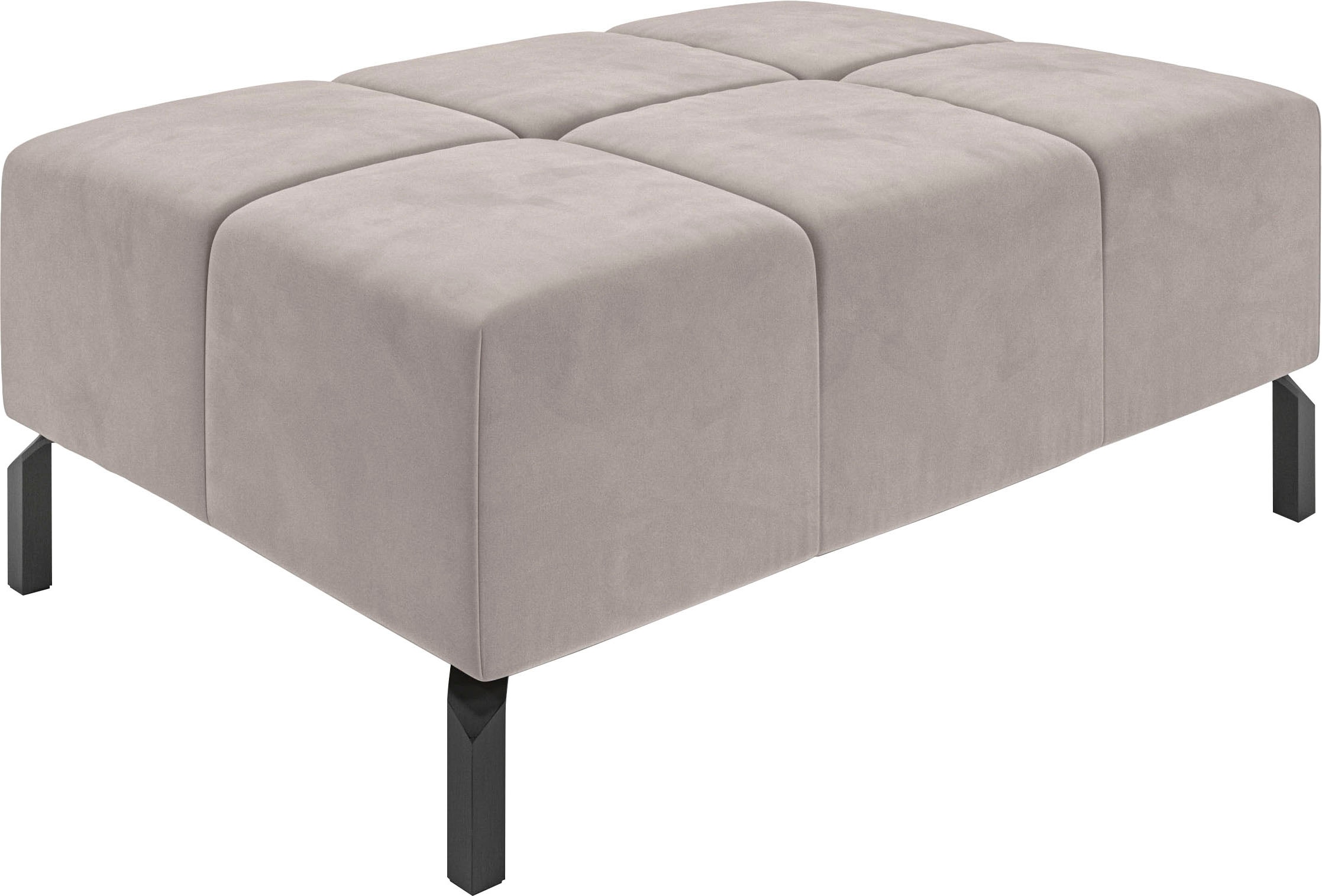 Hockerbank »Ancona New«, passend zum Ecksofa, auch in Easy care-Bezug + Cord