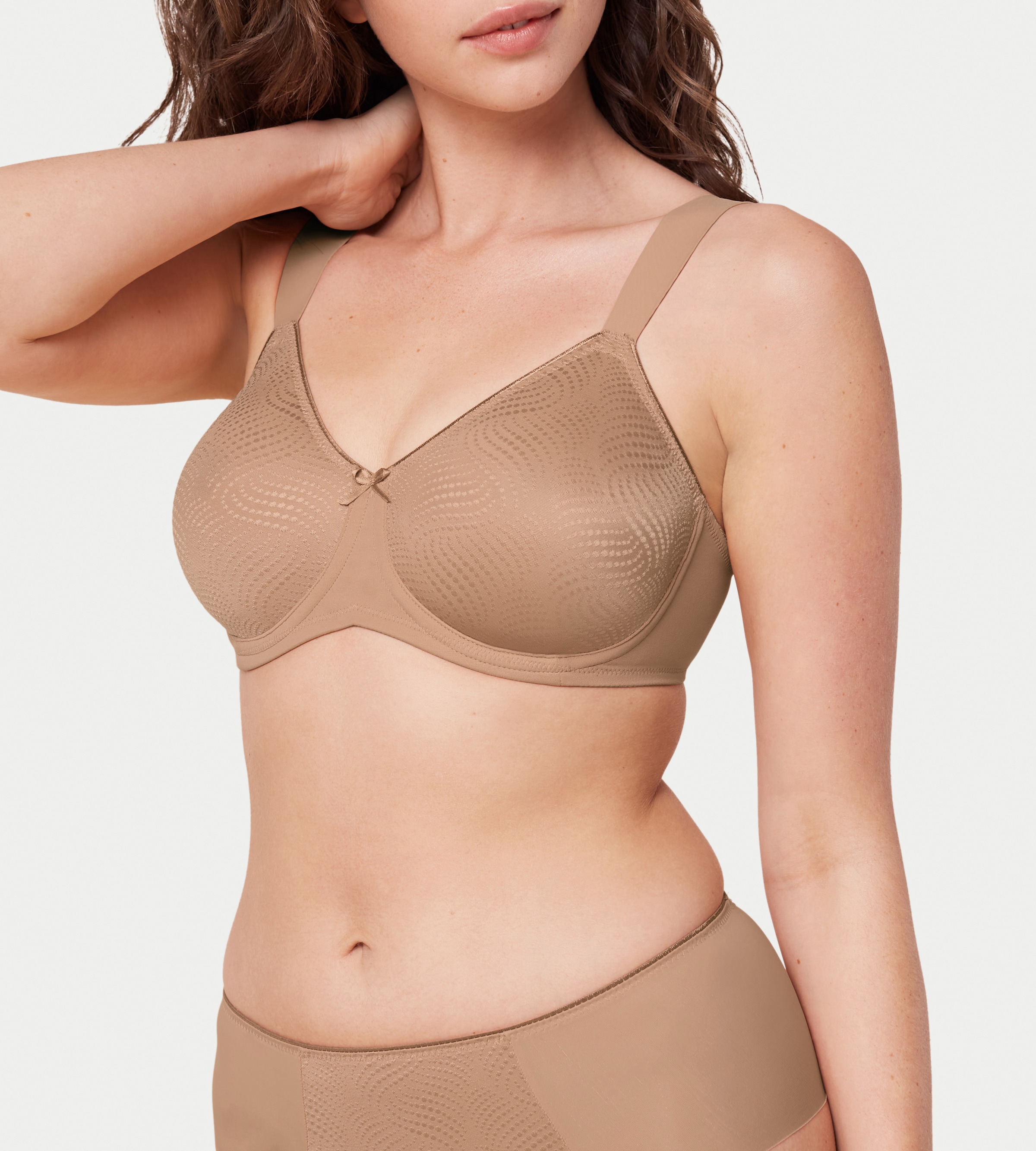Triumph Minimizer-BH »Essential Minimizer«, schimmerndes Jacquard-Muster, mit Bügel, kleine Satinschleife
