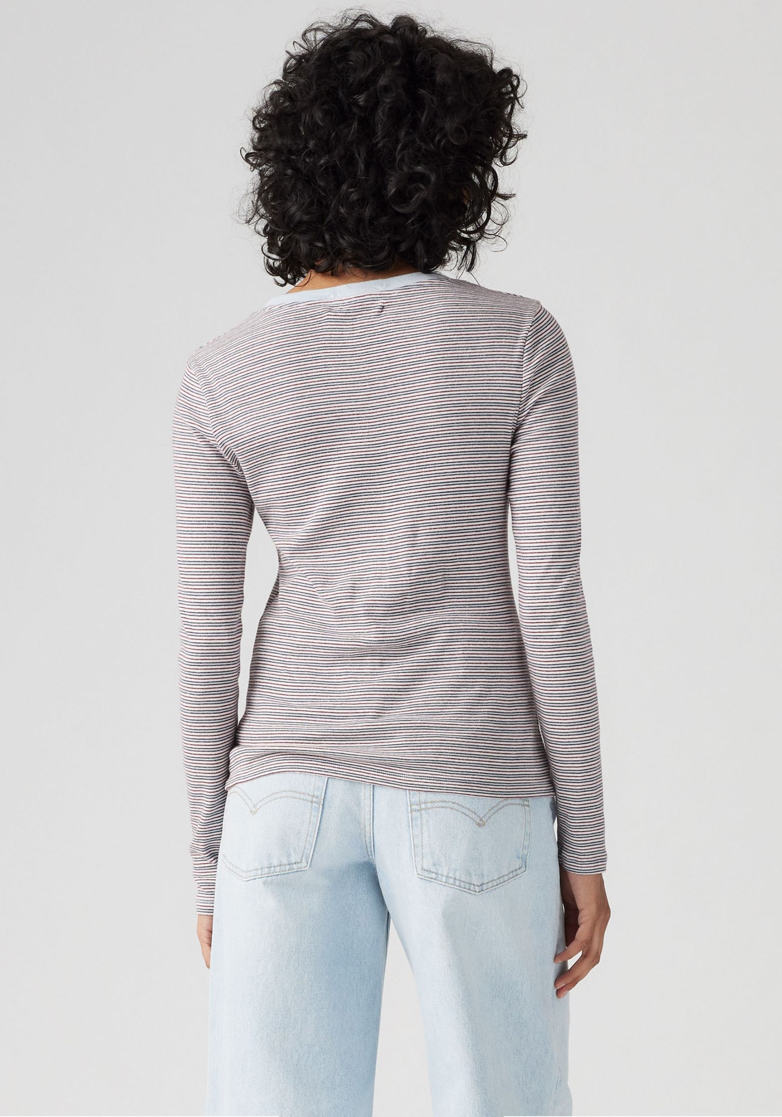Levi's® Langarmshirt »ESSENTIAL HM LS TEE«, mit Streifen