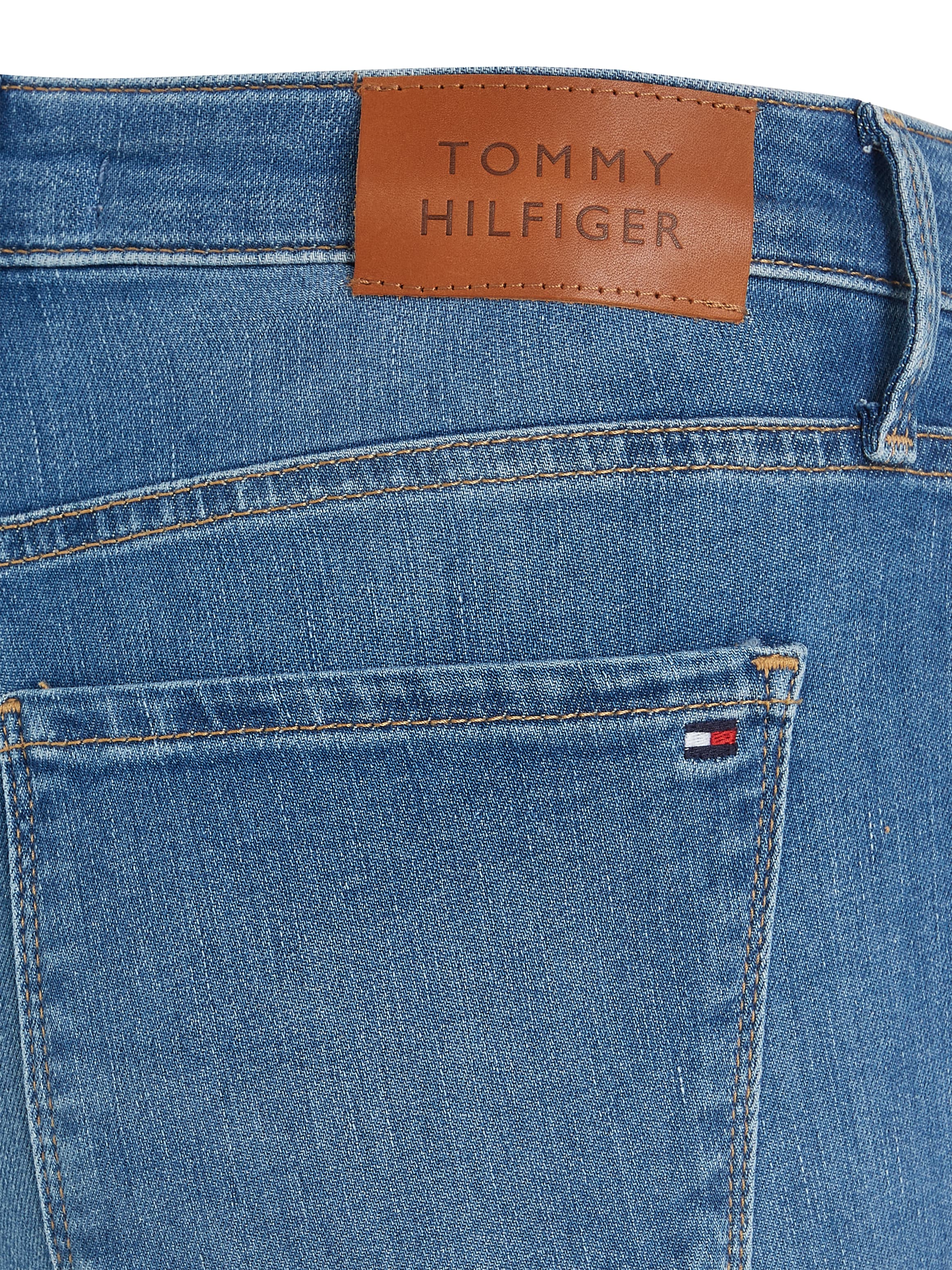 Tommy Hilfiger Skinny-fit-Jeans »TH FLEX COMO SKINNY RW A IZZY«, mit Tommy  Hilfiger Logo-Badge bestellen bei OTTO
