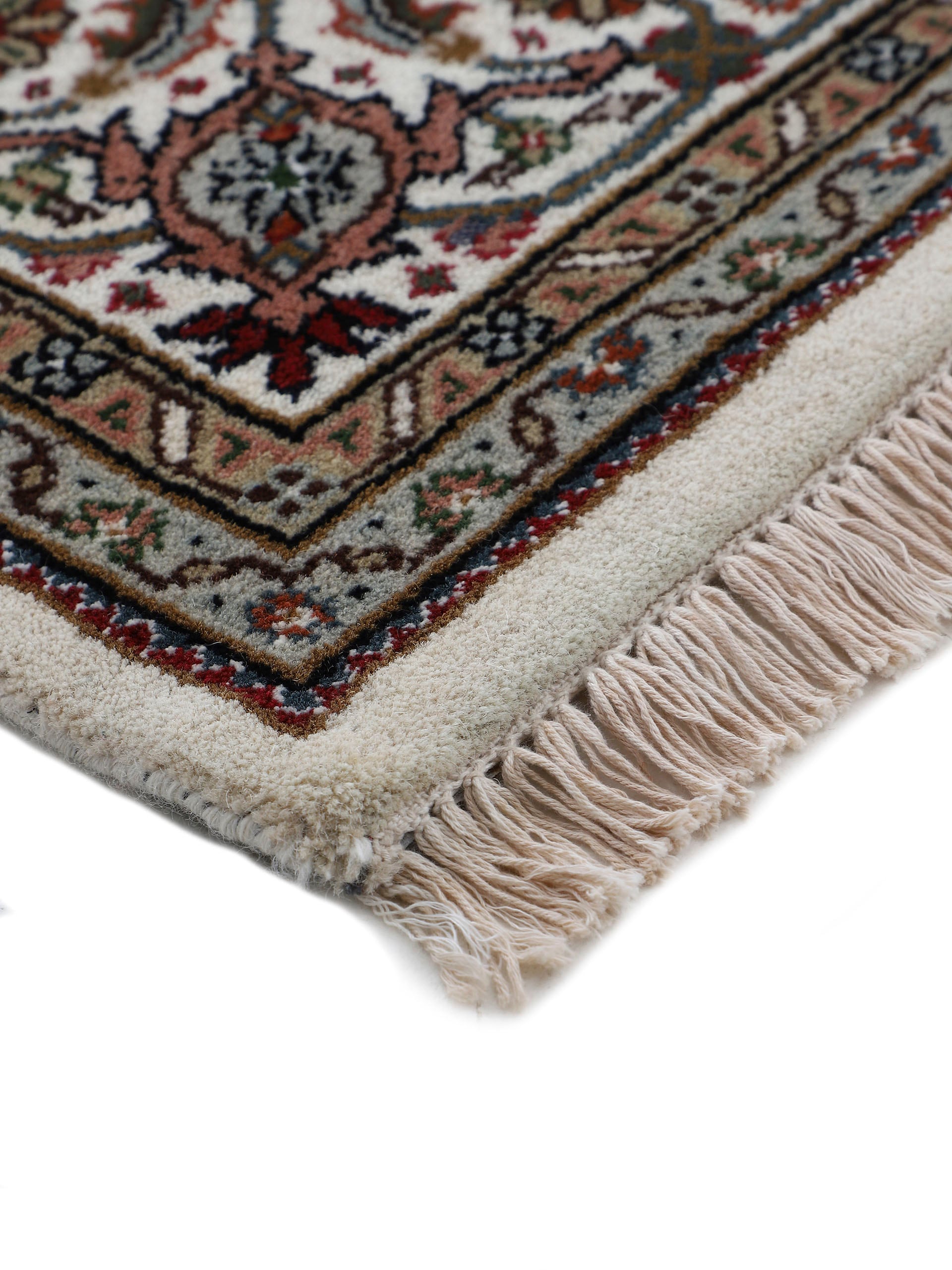 Woven Arts Läufer »Orientteppich Tabriz Mahi«, rechteckig, handgeknüpft, Wohnzimmer, reine Wolle für ein warmes Raumklima