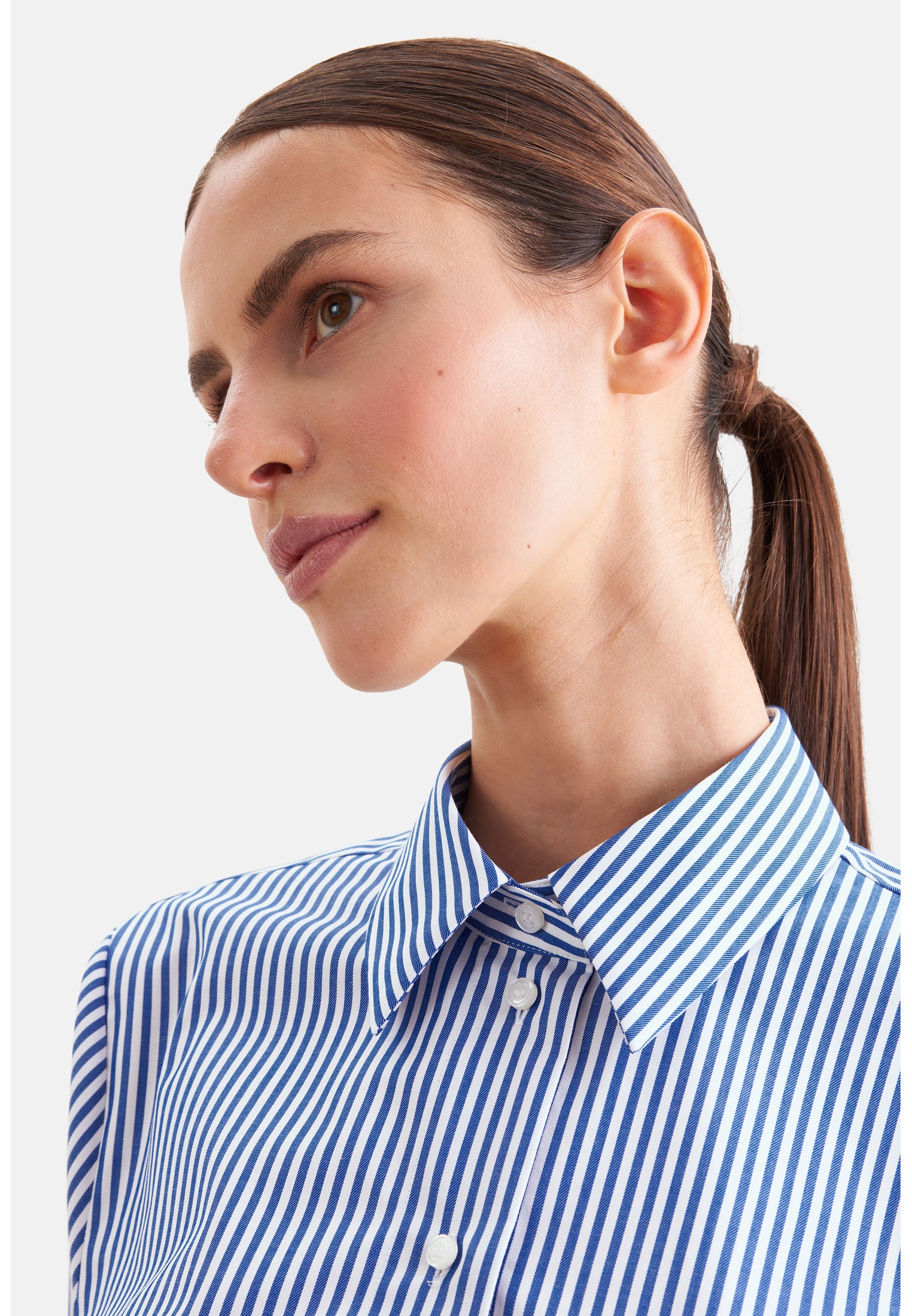 seidensticker Hemdbluse 1/1 Kragen Gestreift