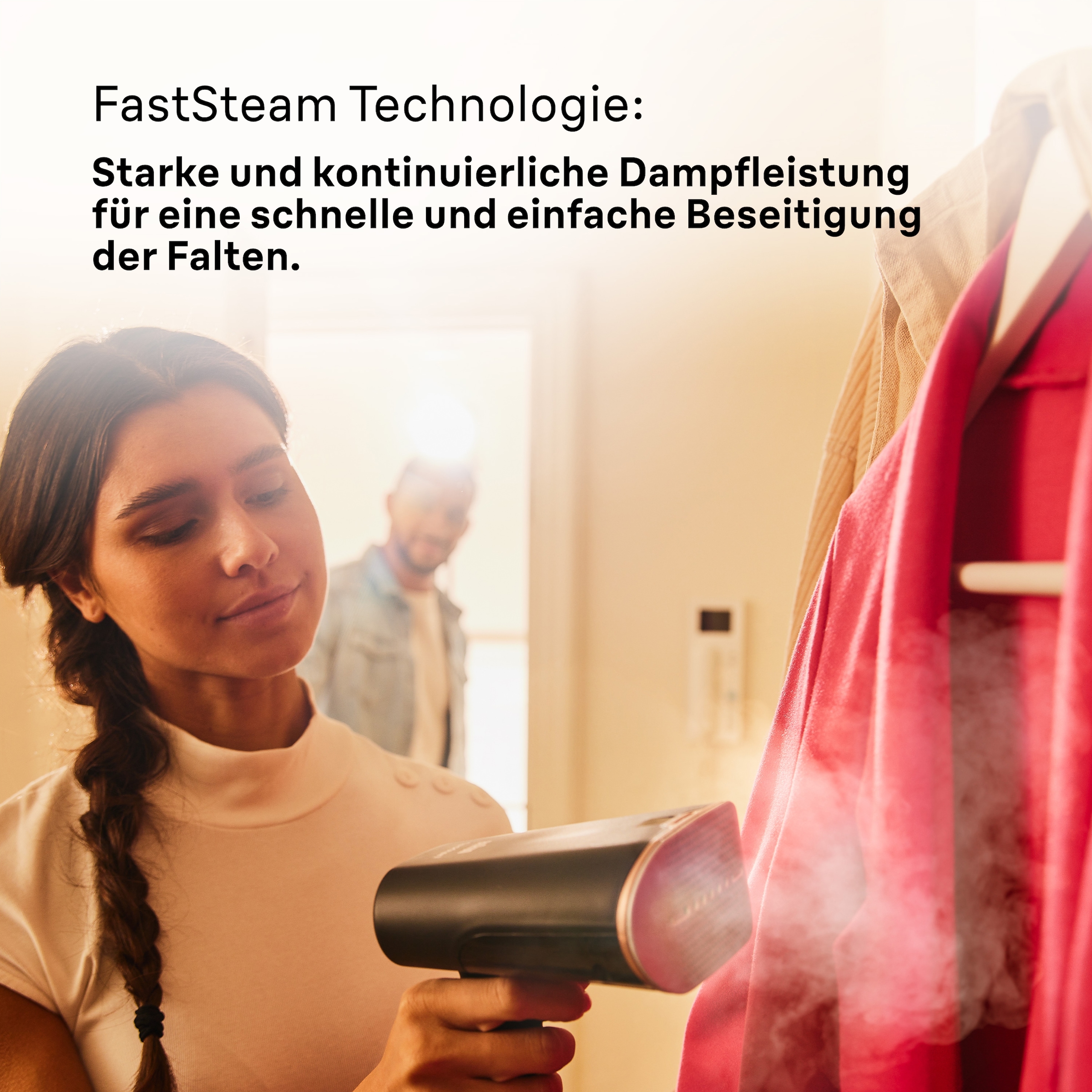 Braun Dampfbürste »QuickStyle GS 7077 BK«, 1600 W