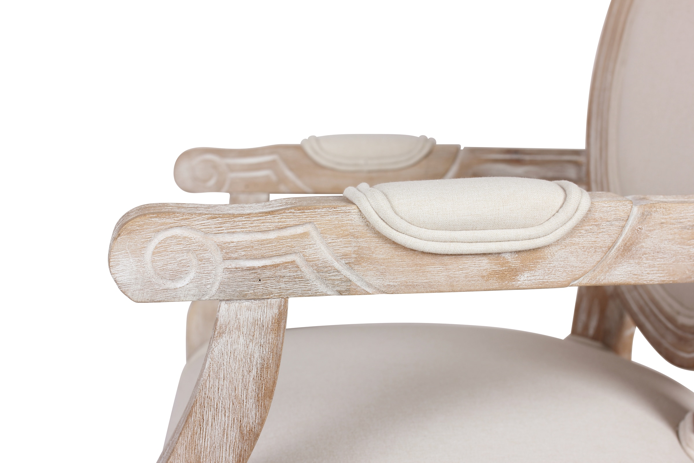 Guido Maria Kretschmer Home&Living Armlehnstuhl »Beatrice, TOPSELLER!, OTTOs Choice«, Struktur, Teilmassiv, in 5 Farben