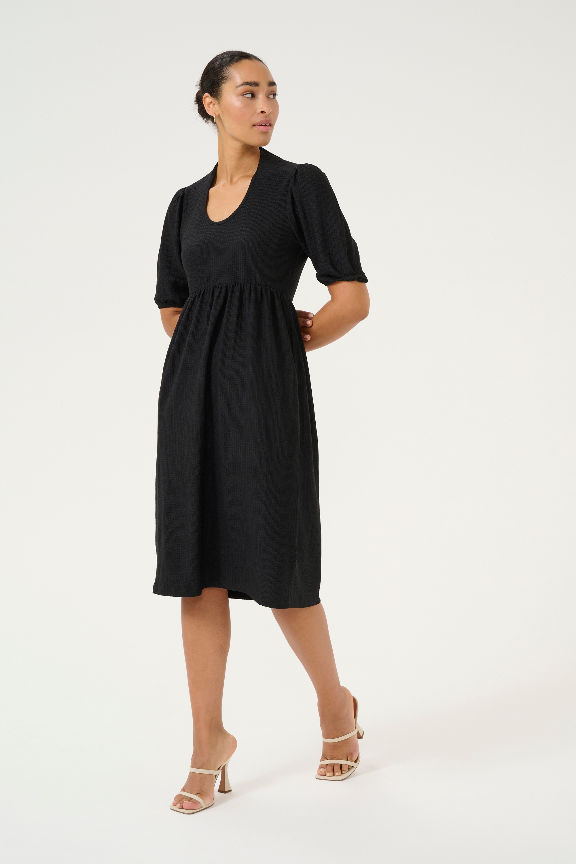KAFFE Midikleid »Kleid KAveneda«
