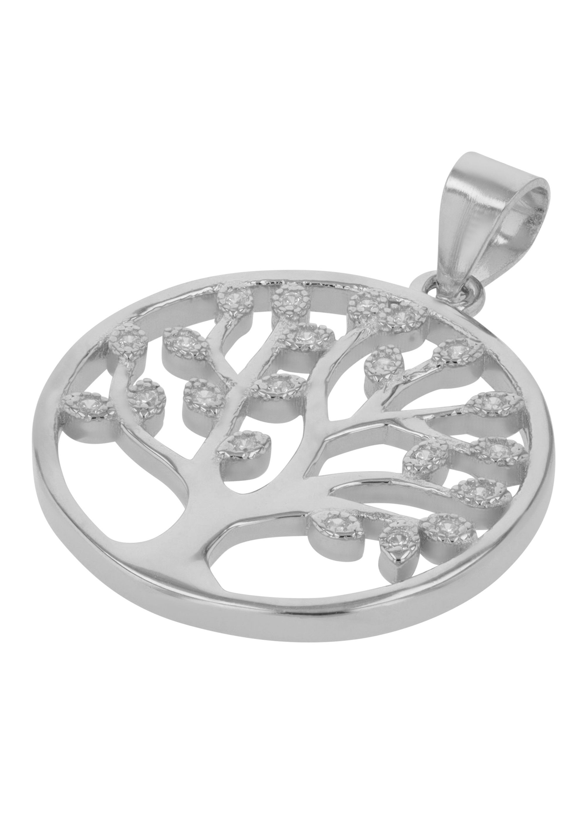 AKZENT Amulett »"Nerys" aus 925 Sterlingsilber, rhodiniert, langlebig«
