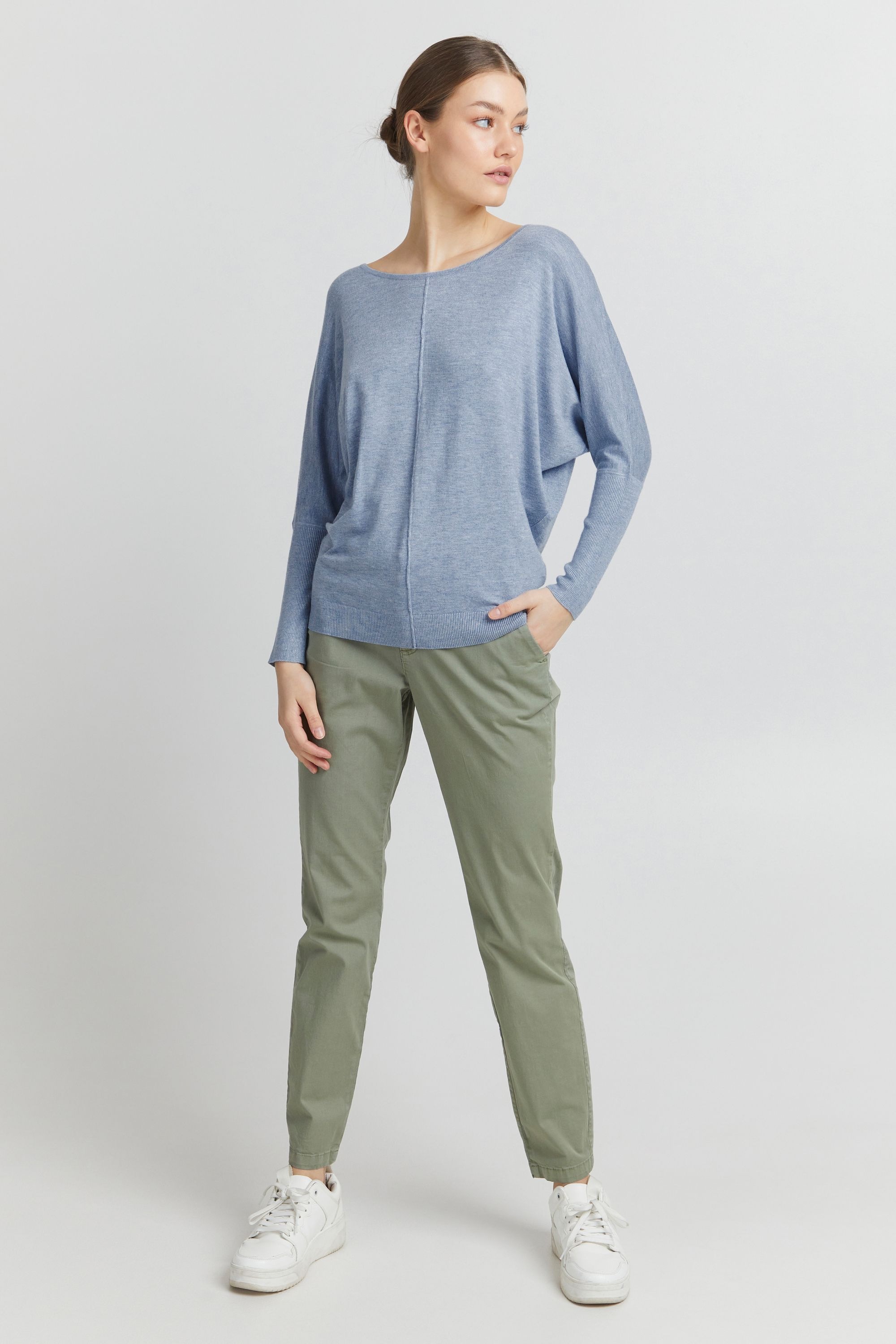 OXMO Strickfleece-Pullover »Strickpullover OXHerdis«