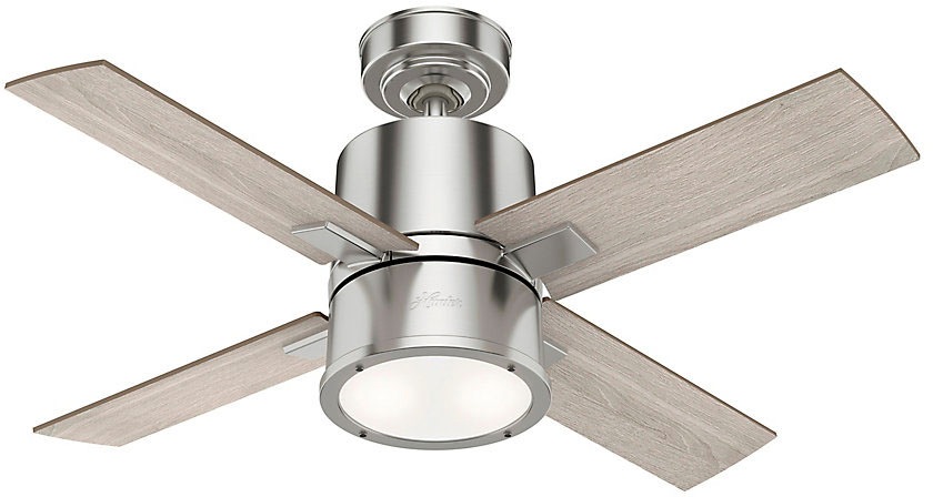 Deckenventilator »Beck, 107 cm Gebürstetes Nickel«