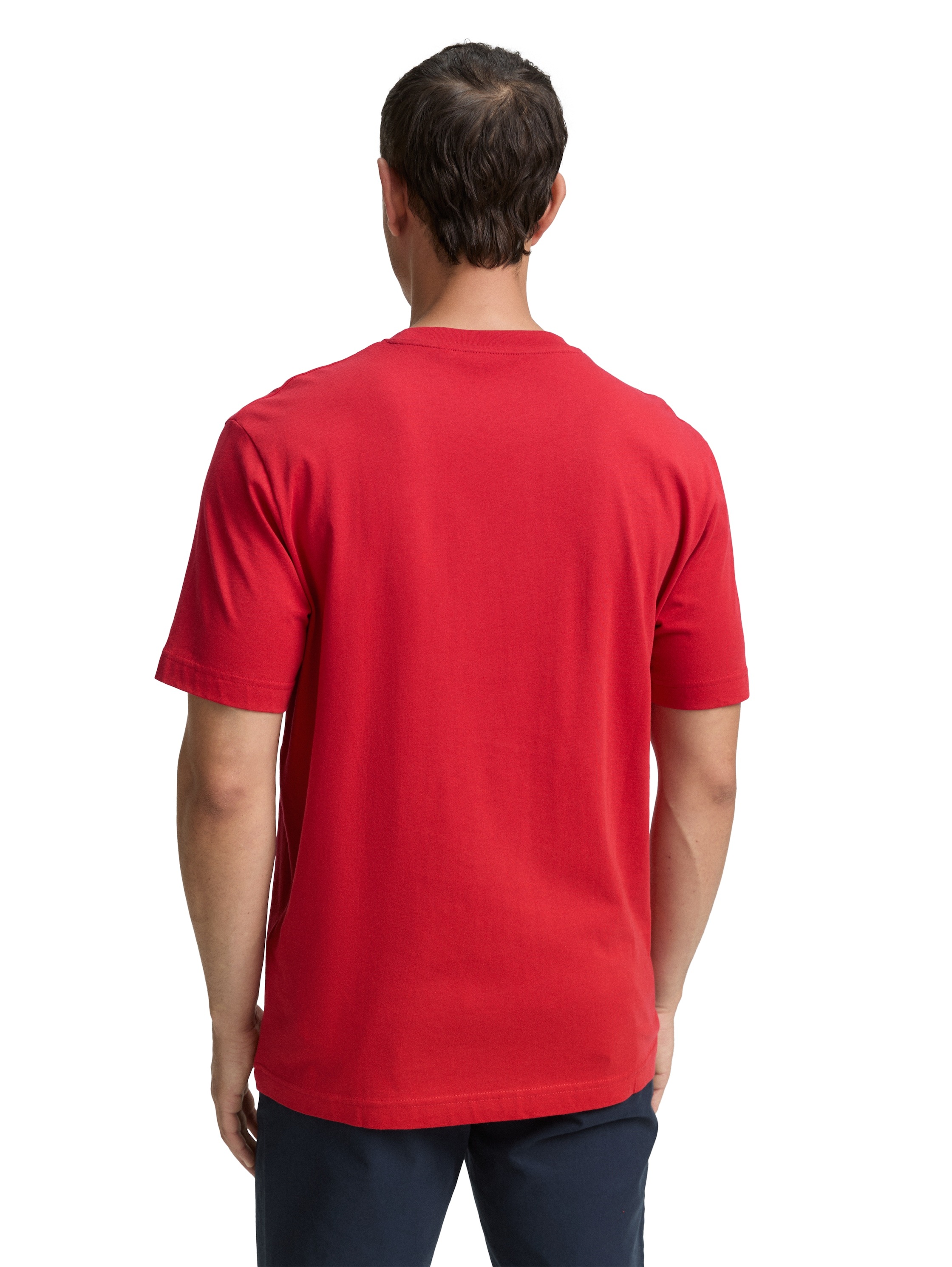 TOM TAILOR T-Shirt mit großem Logofrontprint