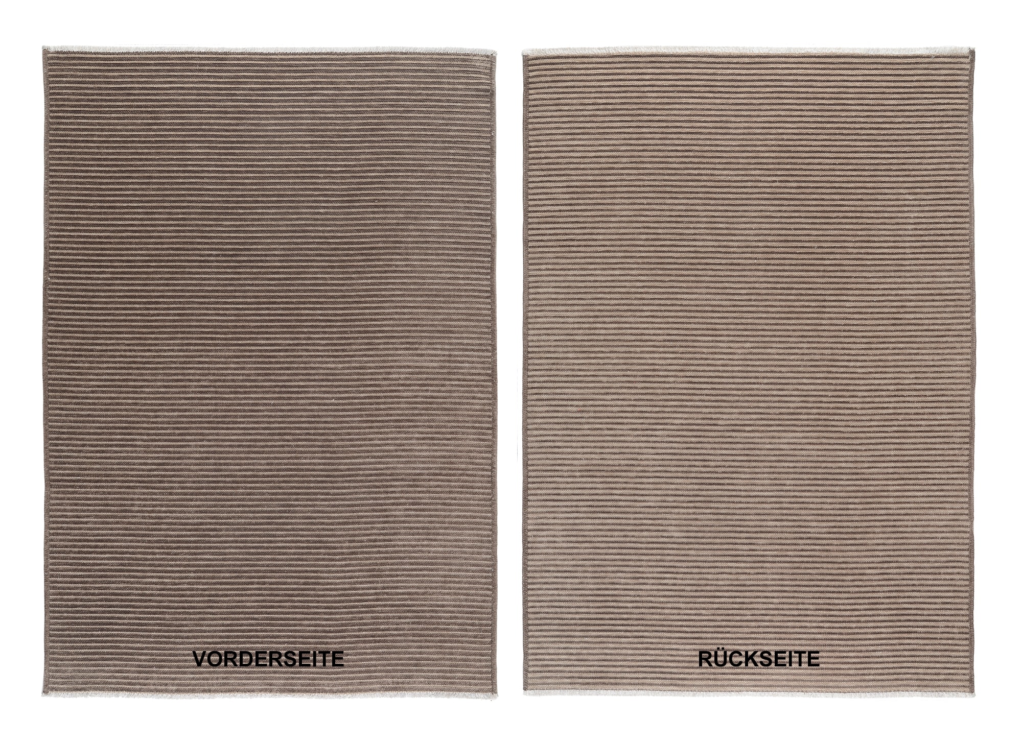 OCI DIE TEPPICHMARKE Teppich »JOKER OF STRIPES« rechteckig 5 mm Höhe Wendeteppich, weiche flache Oberfläche