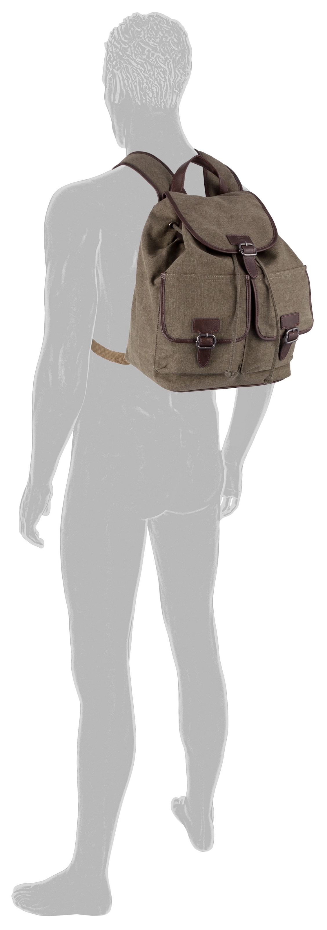 camel active Cityrucksack »MOUNTAIN Backpack L«, mit gepolstertem Laptopfach