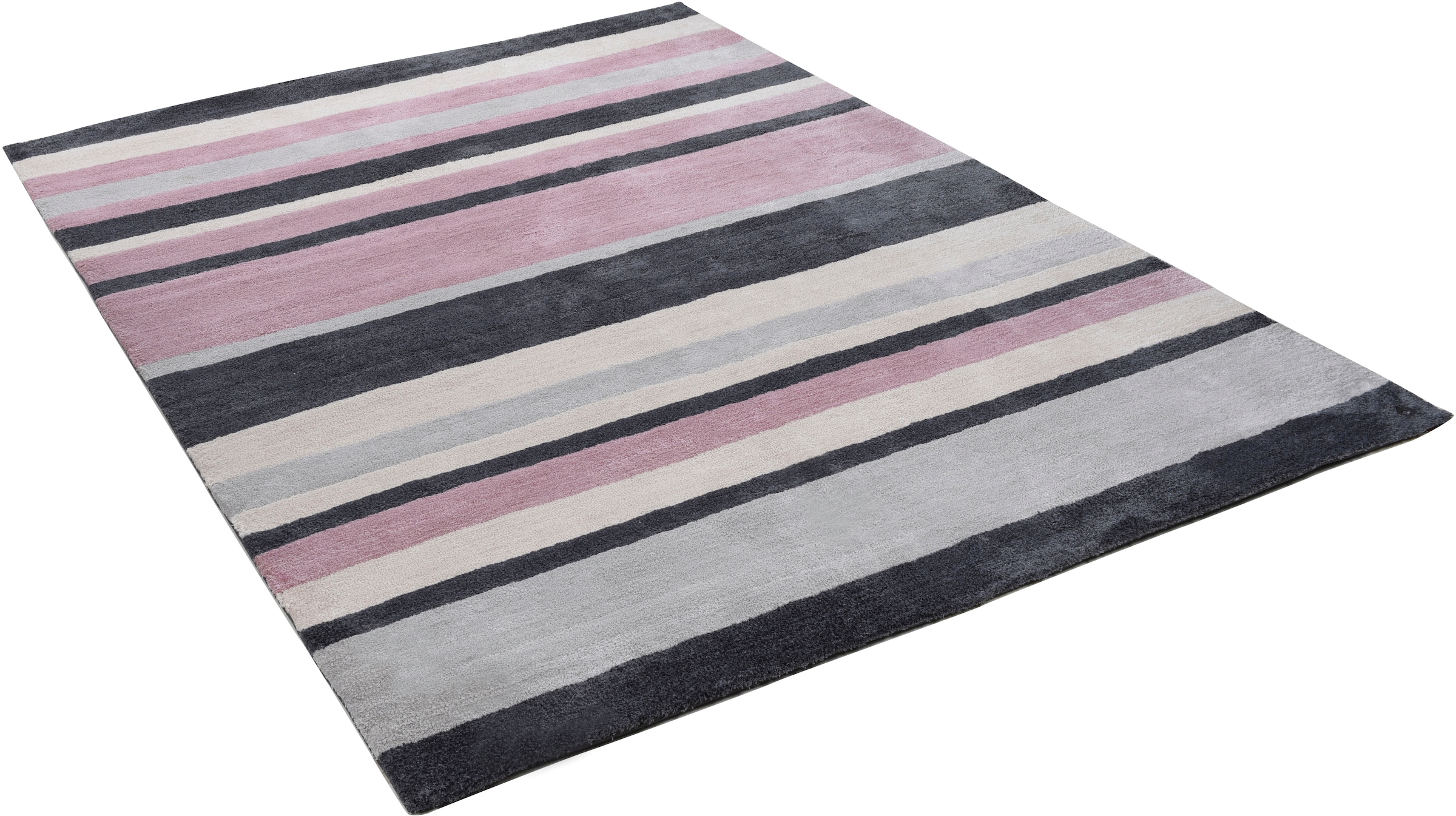 TOM TAILOR HOME Teppich »Powder Fashion«, rechteckig, 12 mm Höhe, besonders weich und flauschig, ideal im Wohnzimmer & Schlafzimmer