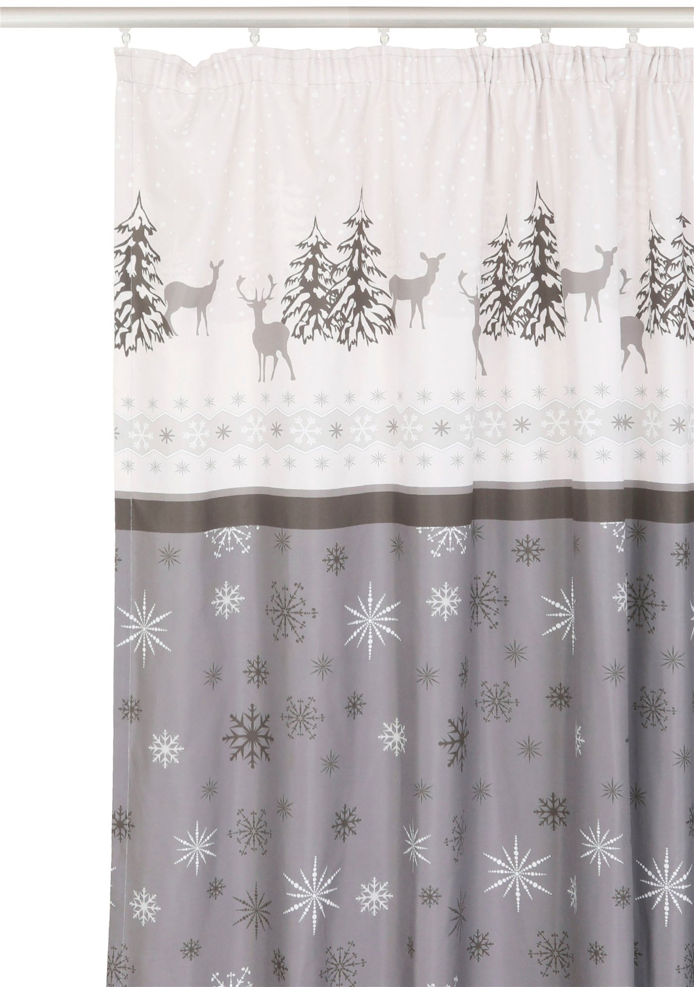 (1 Weihnachtsdesign mit Microfaser Vorhang bedruckter OTTO aus bei bestellen »Venua«, my St.), home