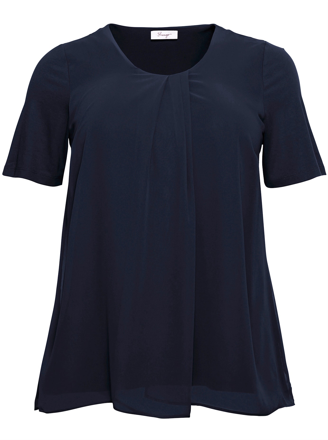 Sheego Blusenshirt »Blusenshirt«, (1 tlg.)
