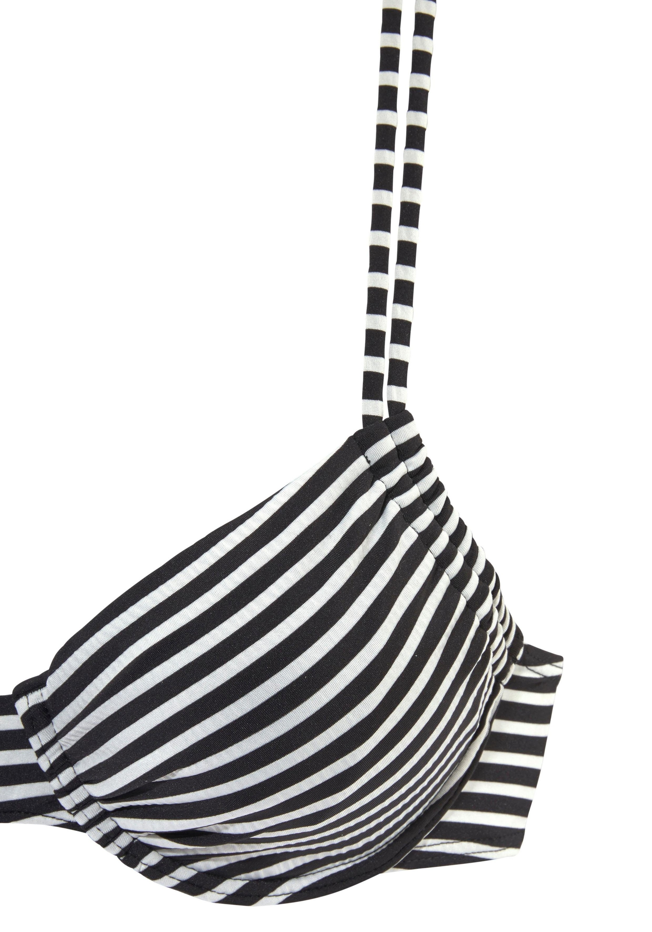 s.Oliver Bügel-Bikini, aus Seersucker-Qualität