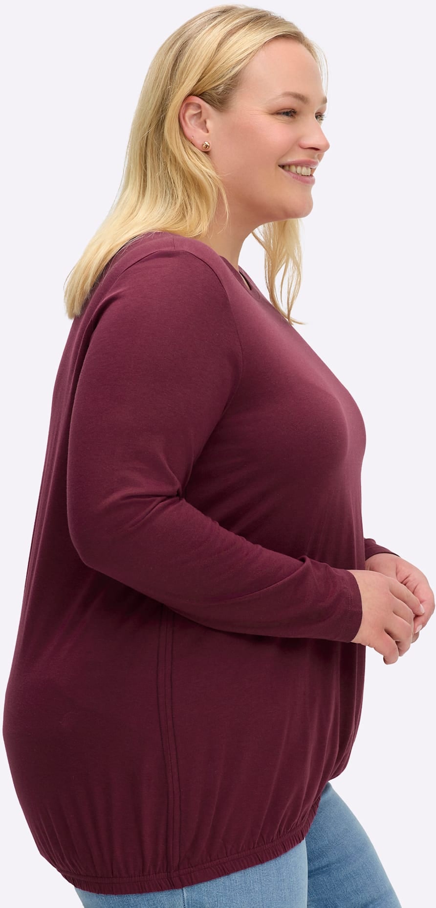 Sheego Rundhalsshirt »Shirt« 1 Stk.