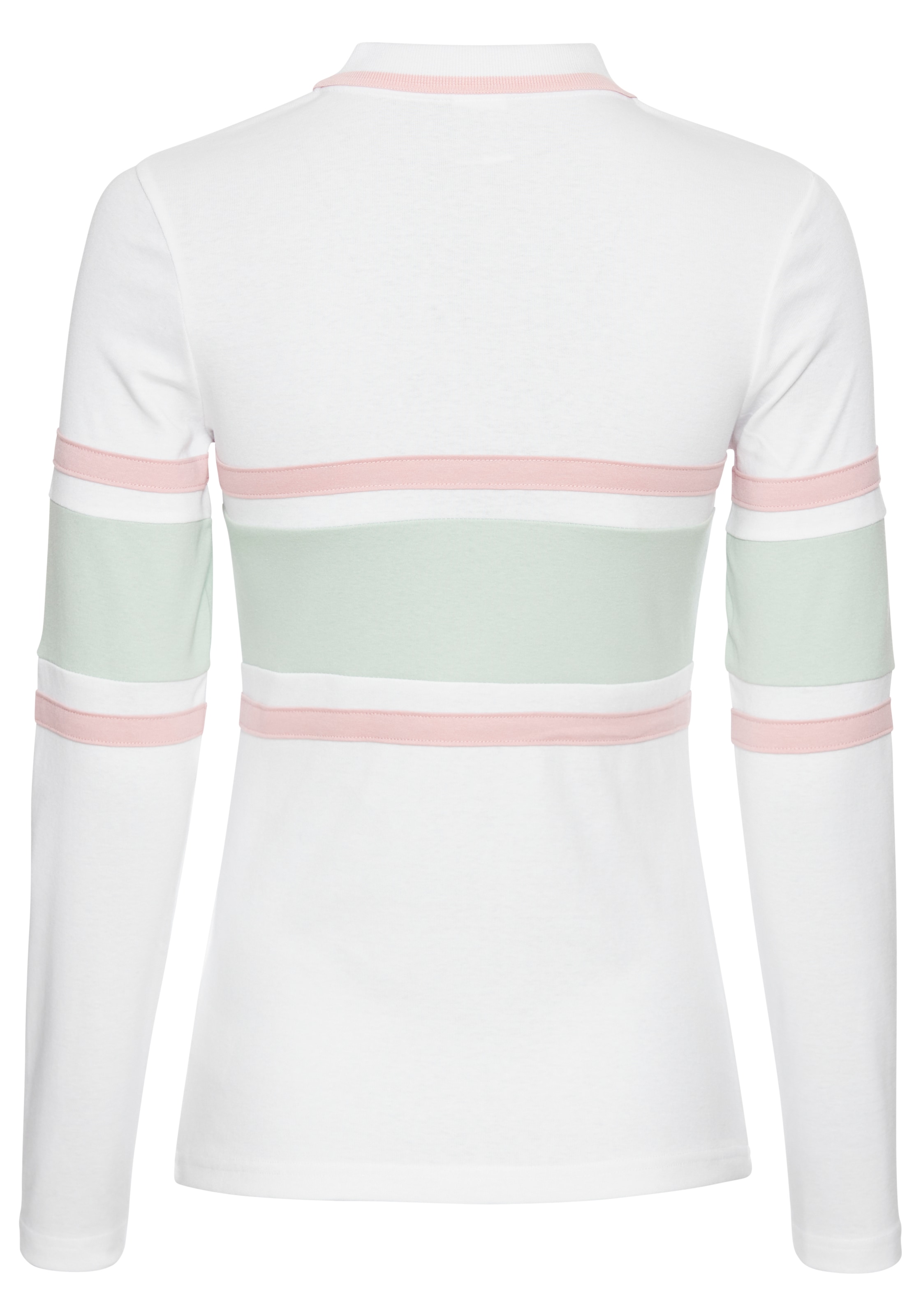 KangaROOS Poloshirt, langarm und Streifen