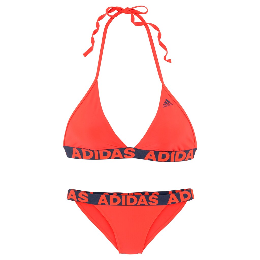adidas Performance Bustier-Bikini »BEACH BIKINI«, mit Markenschriftzügen