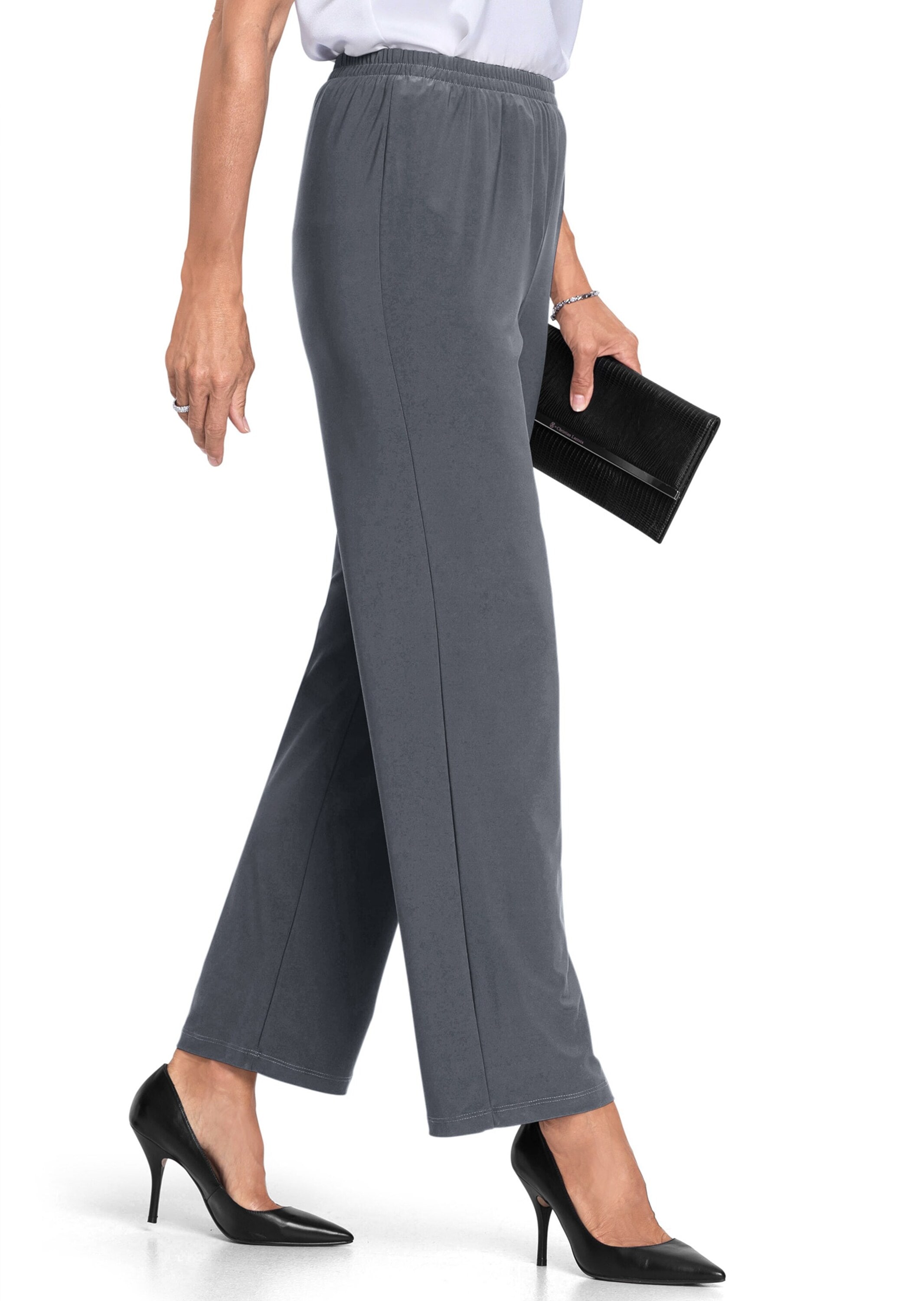 GOLDNER Schlupfhose »Bequeme Slinky-Hose mit Schlupfbund«