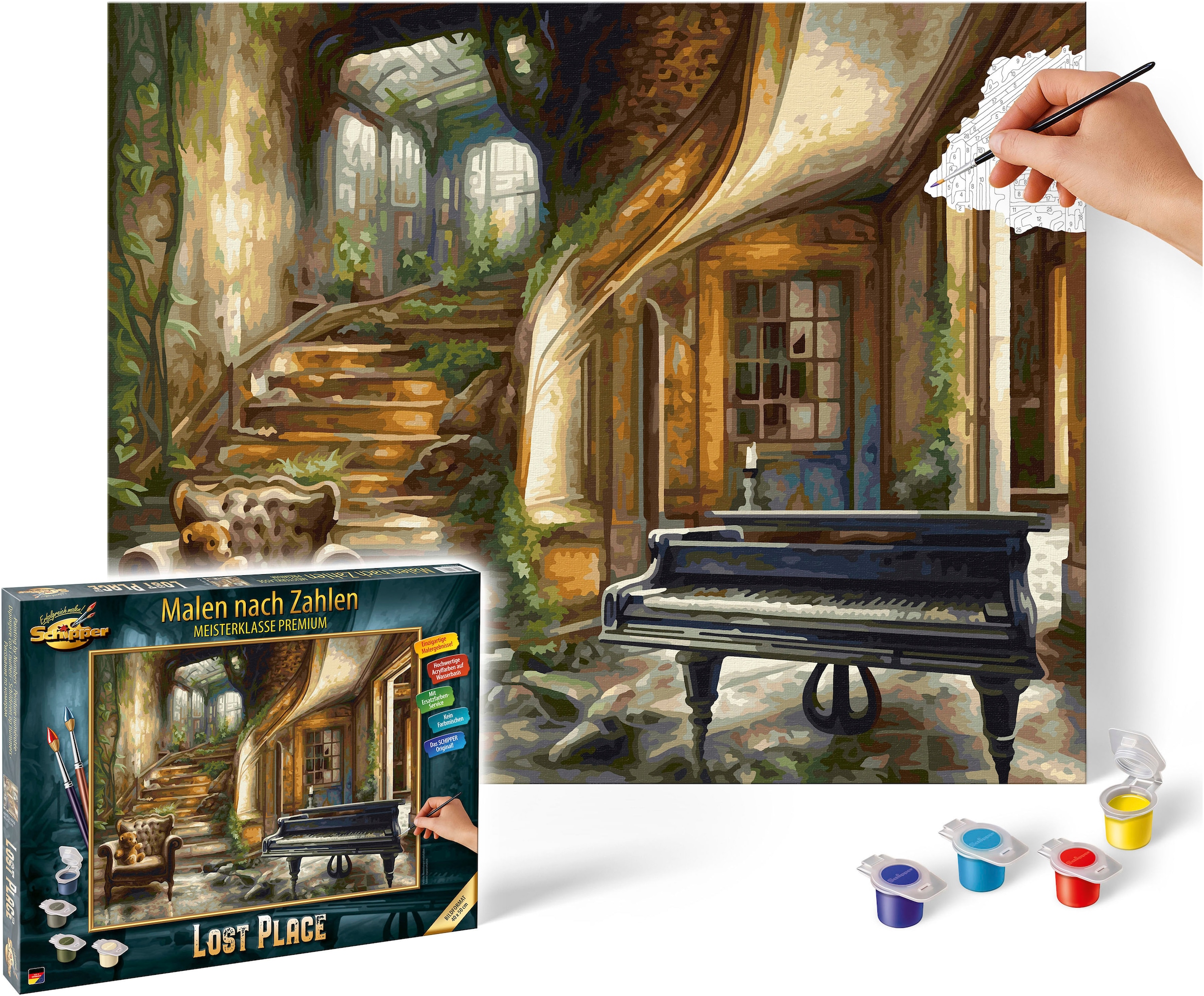 Schipper Malen nach Zahlen »Meisterklasse Premium - Lost Place«, Made in Germany