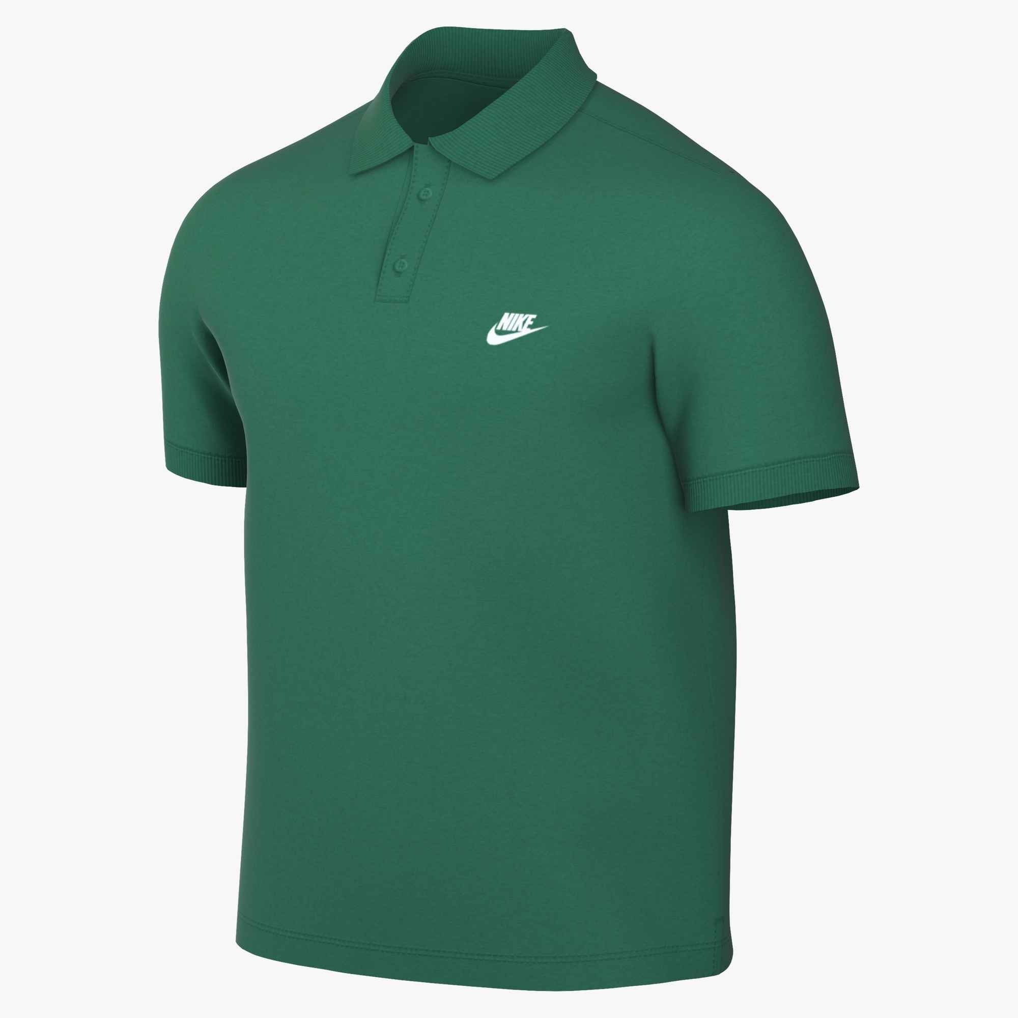 Nike Sportswear Poloshirt »M NK CLUB SS POLO PIQUE« mit 2-Knopf-Leiste, aus atmungsaktivem Piqué-Baumwollmaterial