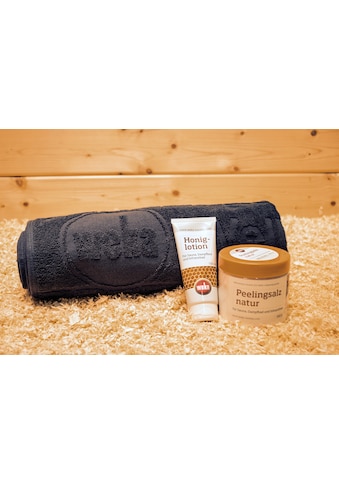 Pflege-Geschenkset »VERWÖHN DICH«, (3 tlg.), Sauna-Wellness-Set