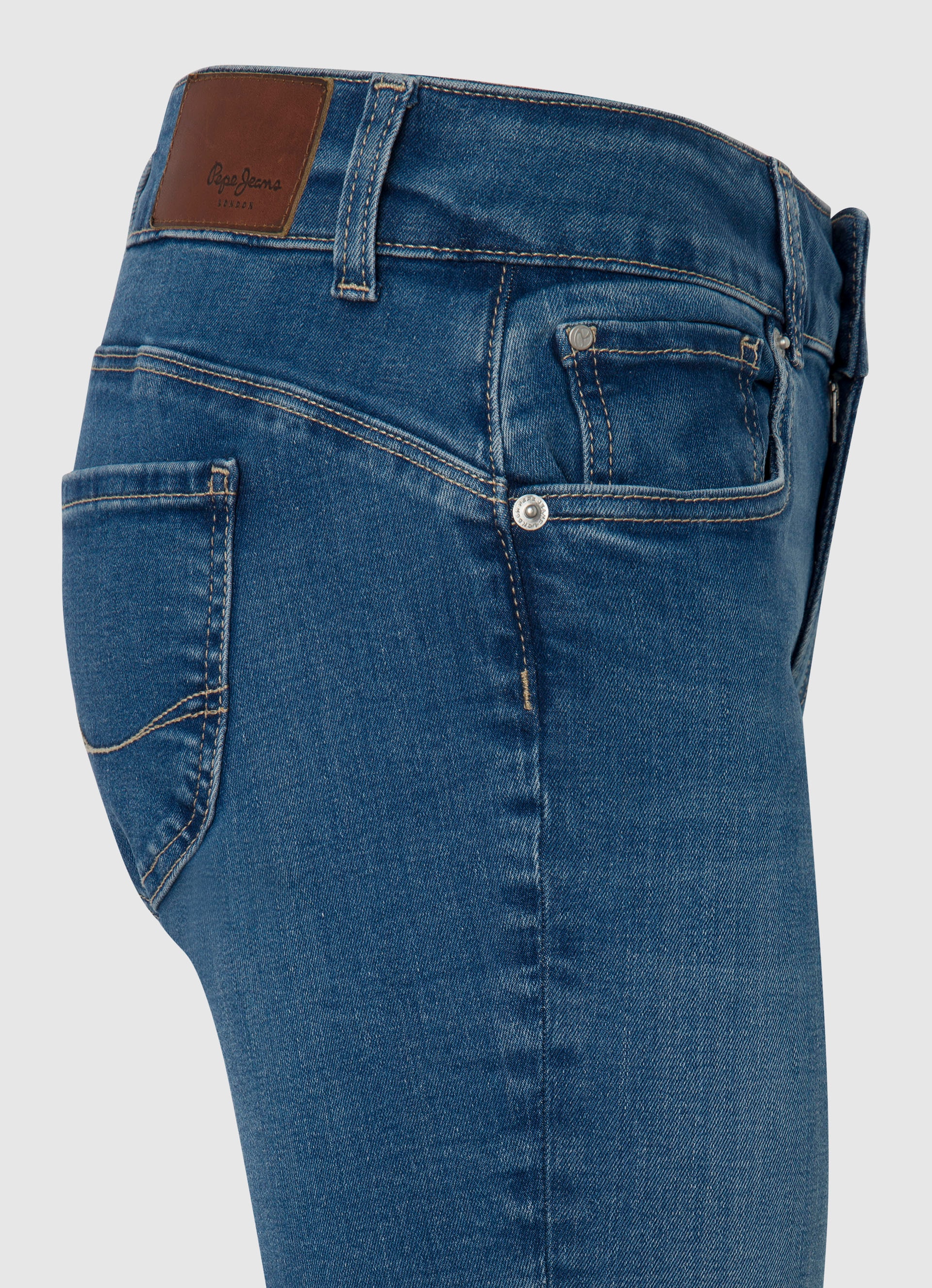 Pepe Jeans Slim-fit-Jeans »SLIM JEANS LW, mit niedriger Leibhöhe«