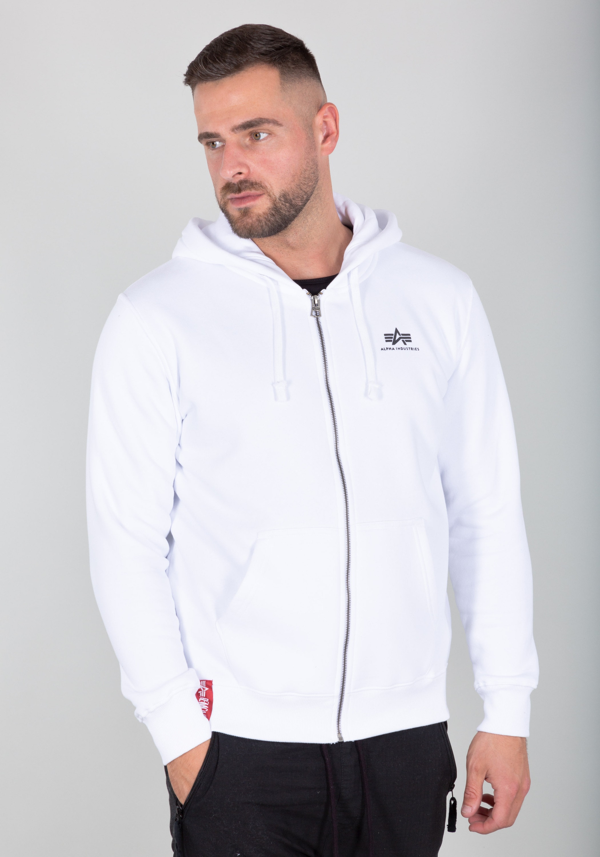 Alpha Industries Hoodie »Basic Zip Hoodie SL«
