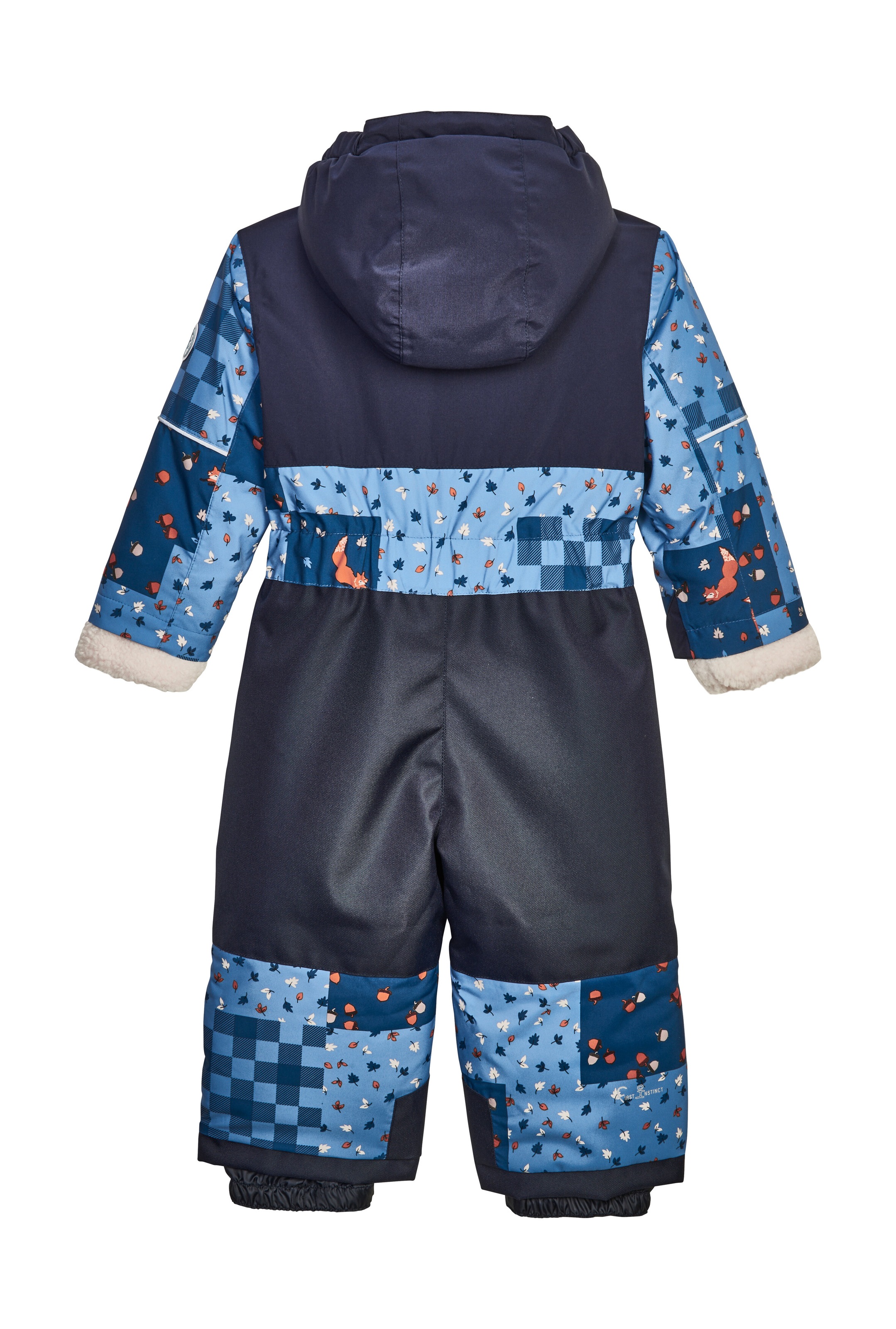 first instinct by killtec Overall »FISW 45 MNS ONPC«, Wind- und wasserdichter Skioverall mit fröhlichem Print u. Teddyfleece