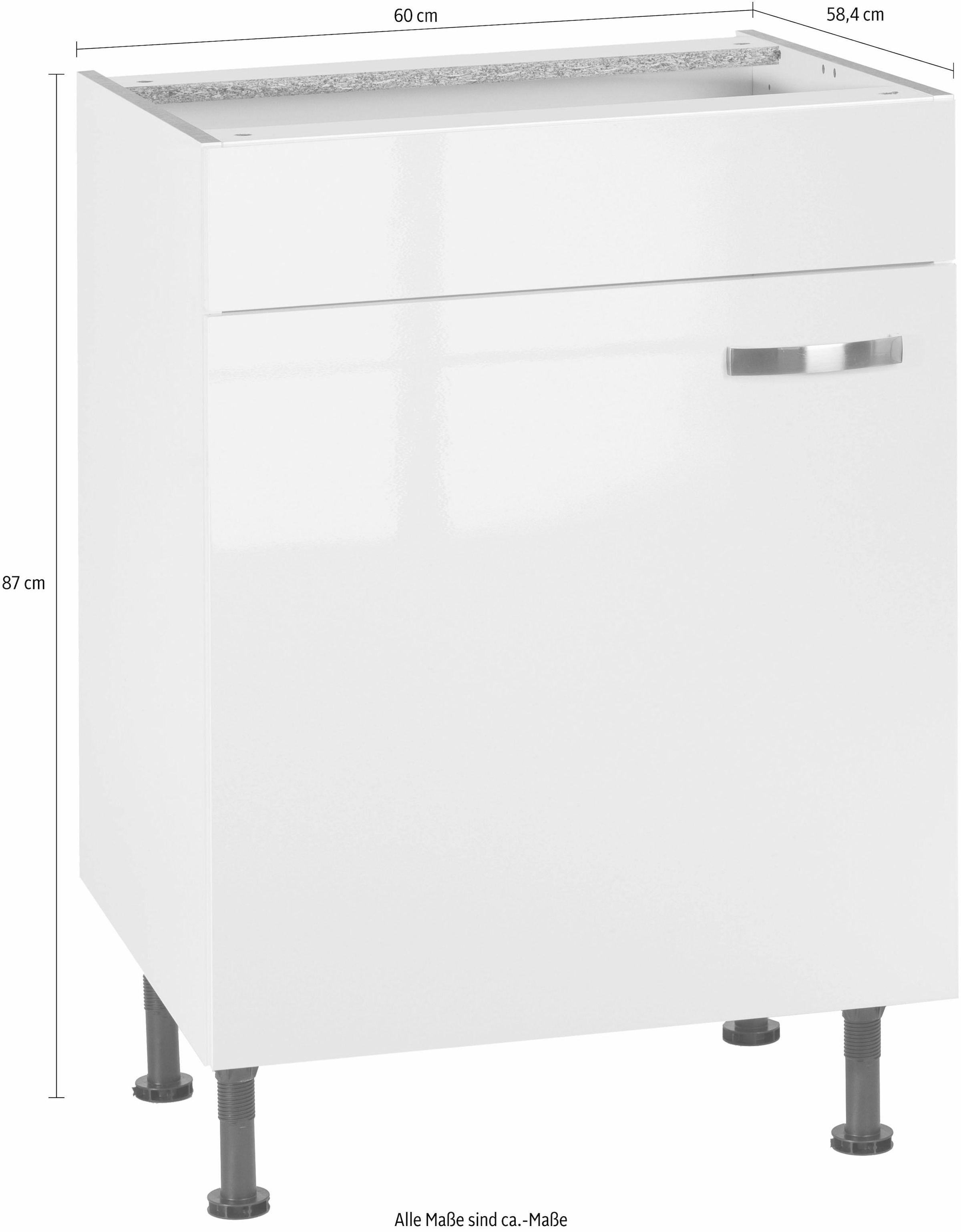 KOCHSTATION Spülenschrank »KS-Cara«, Breite 60 cm