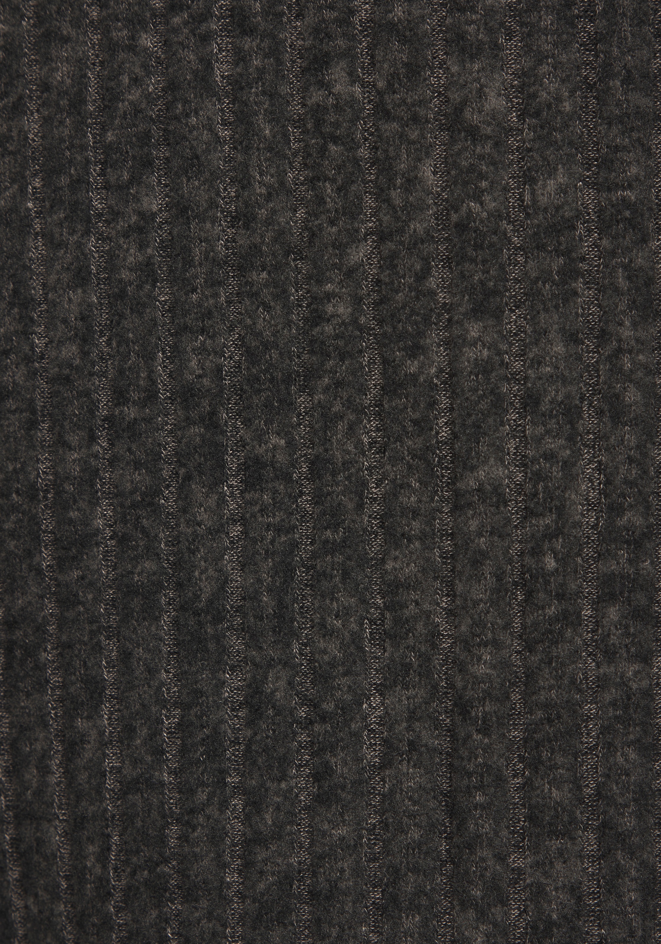 LASCANA Strickkleid Lounge-/ Rippkleid mit weiten Ärmeln und Taillenband, Loungewear