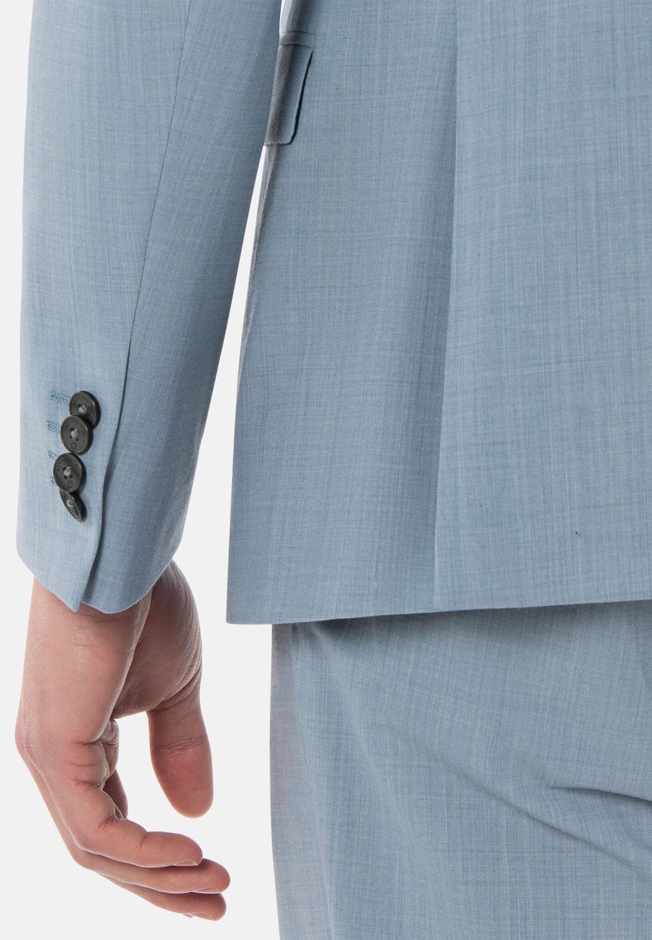 BENVENUTO. Anzug »SALVI Iago« 2 tlg. slim fit mit 4-Knopf Manschette

