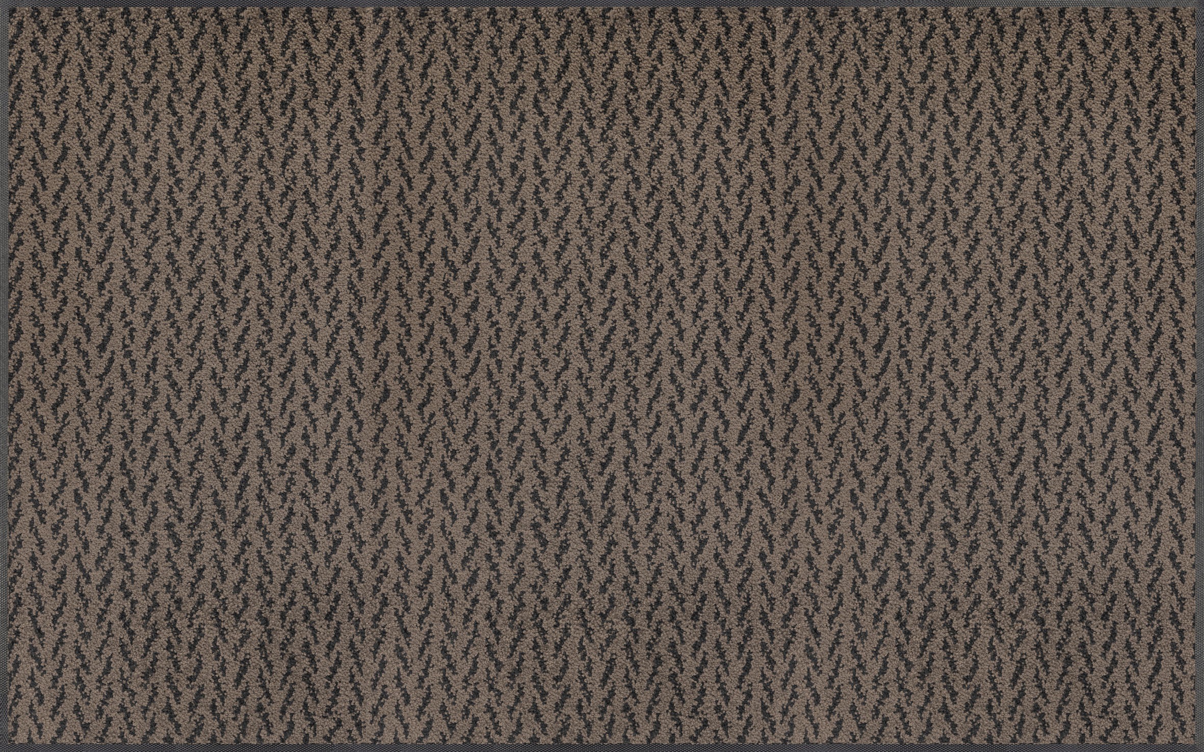 wash+dry by Kleen-Tex Teppich »Duo Mocha«, rechteckig, 9 mm Höhe, rutschhemmend, In- und Outdoor geeignet, waschbar