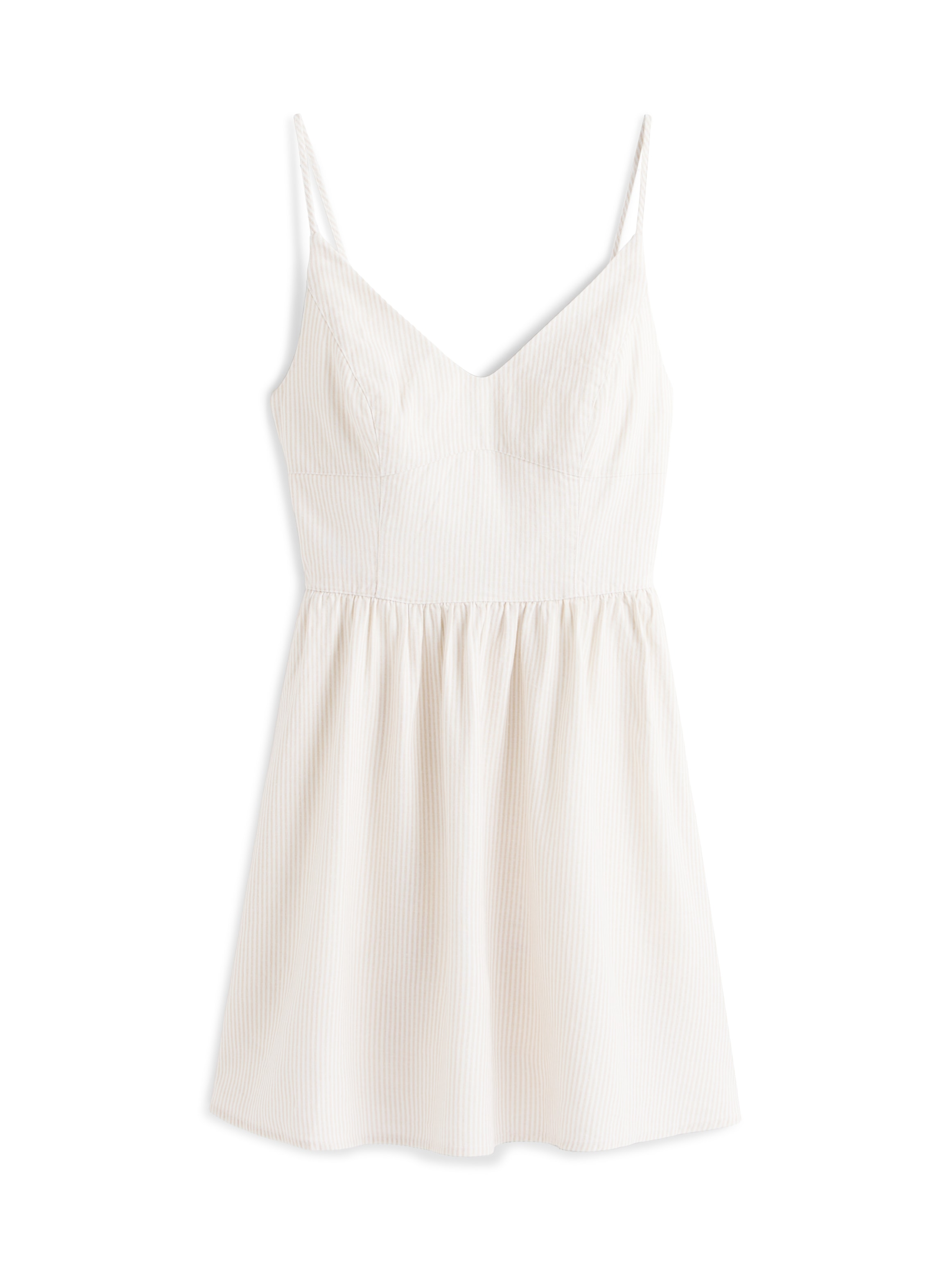 Tommy Jeans Minikleid »TJW LINEN SKATER DRESS« in Extra Slim Fit, Leinen-Mix