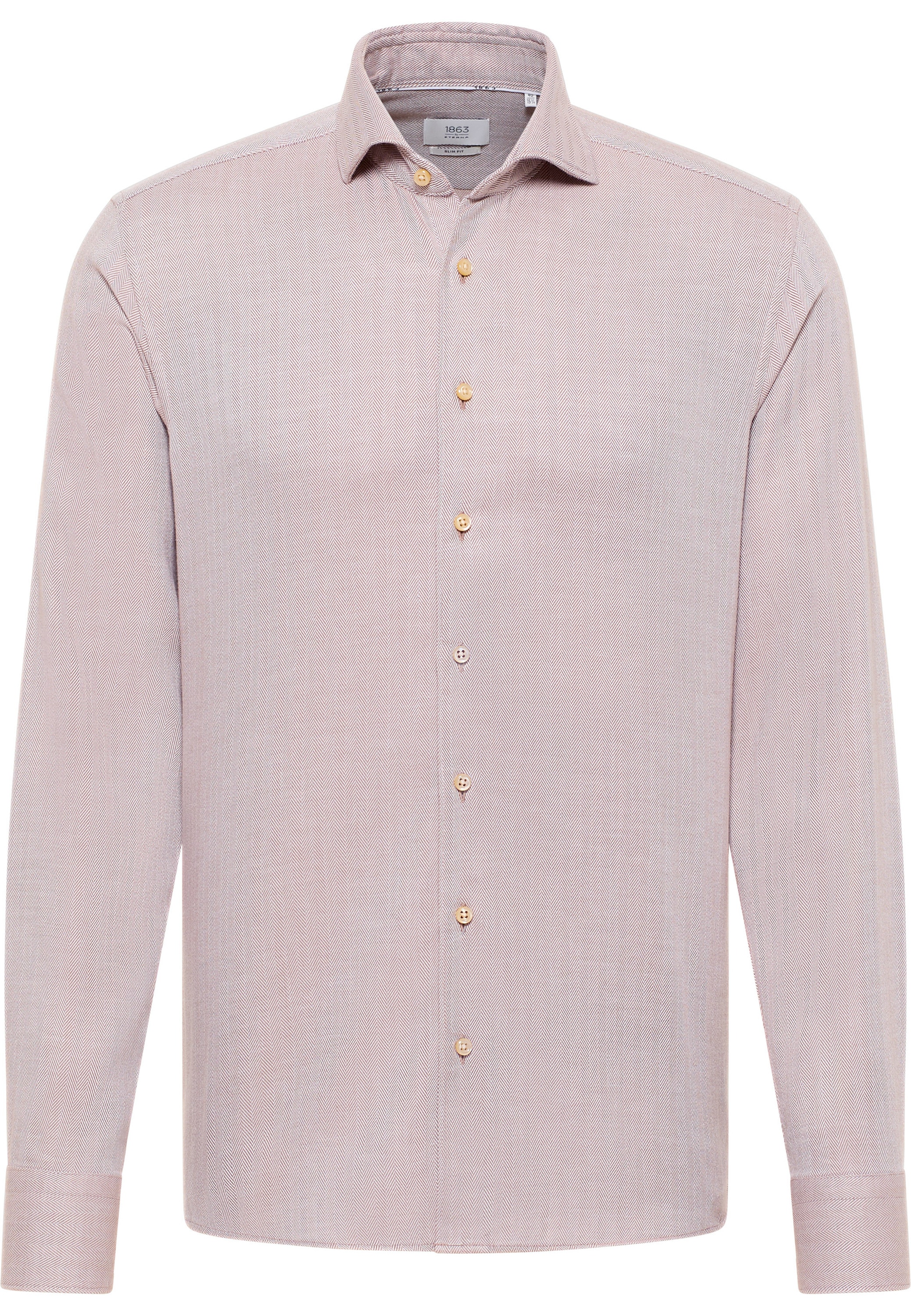Eterna Langarmhemd »SLIM FIT«, EASY IRON (bügelleicht)