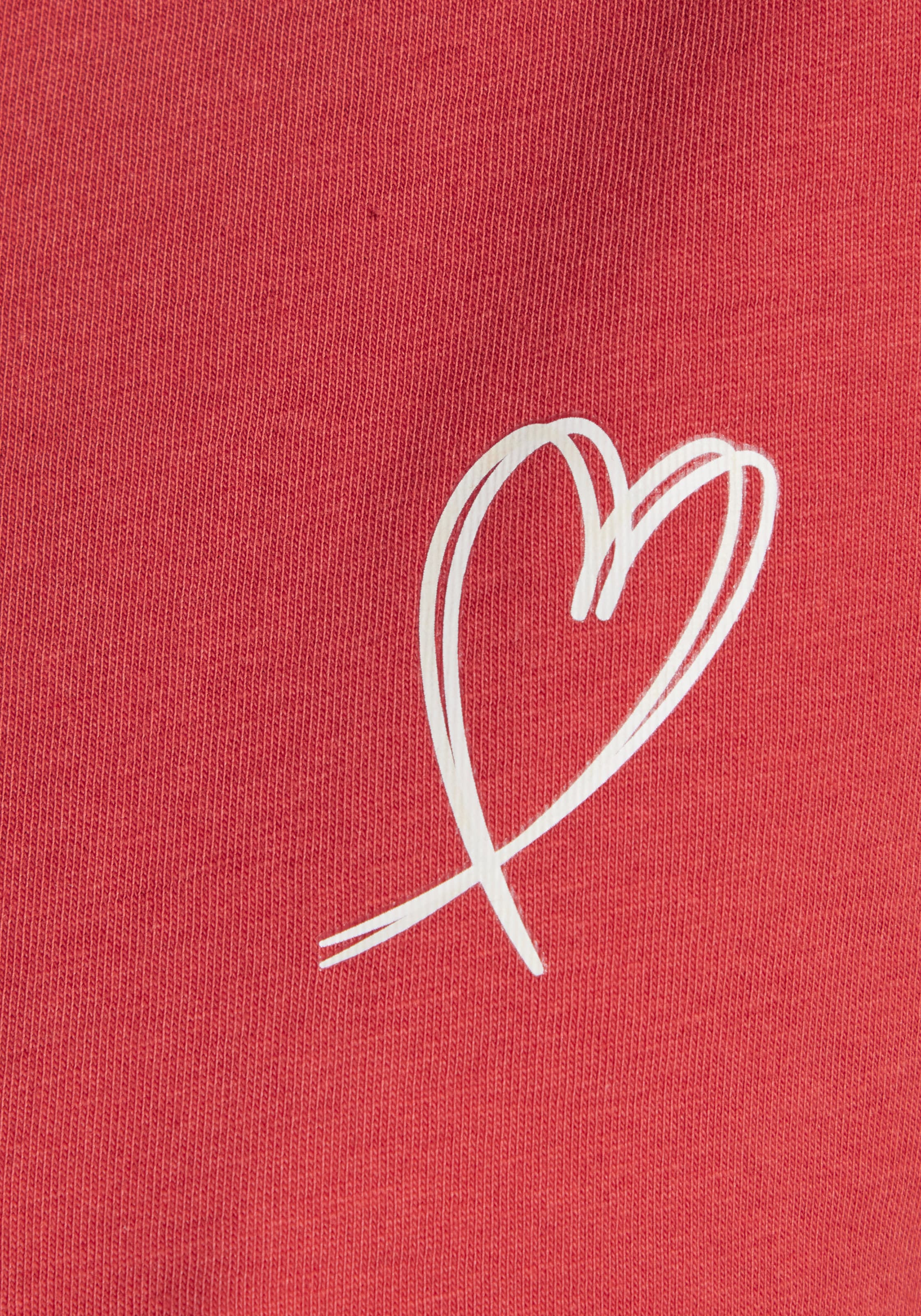 Vivance Dreams Longsleeve, mit kleinem Herzprint
