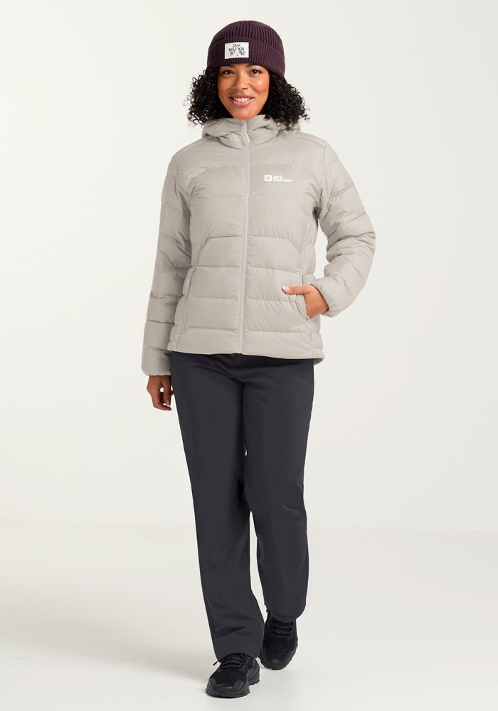 Jack Wolfskin Daunenjacke »ATHER DOWN HOODY W RDS«, mit Kapuze
