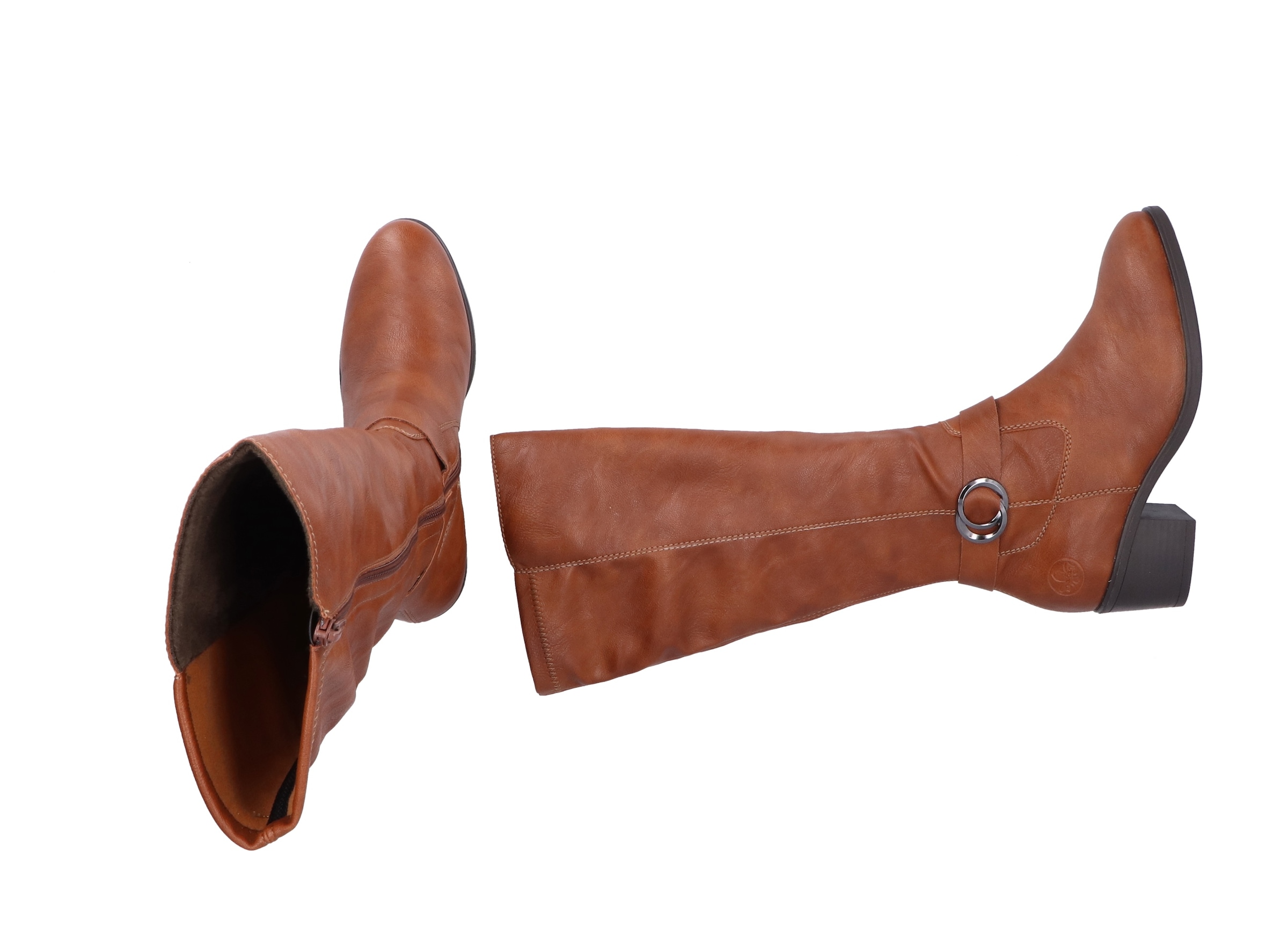 Rieker Stiefel, Langschaftstiefel, Reißverschluss, in schmaler Form