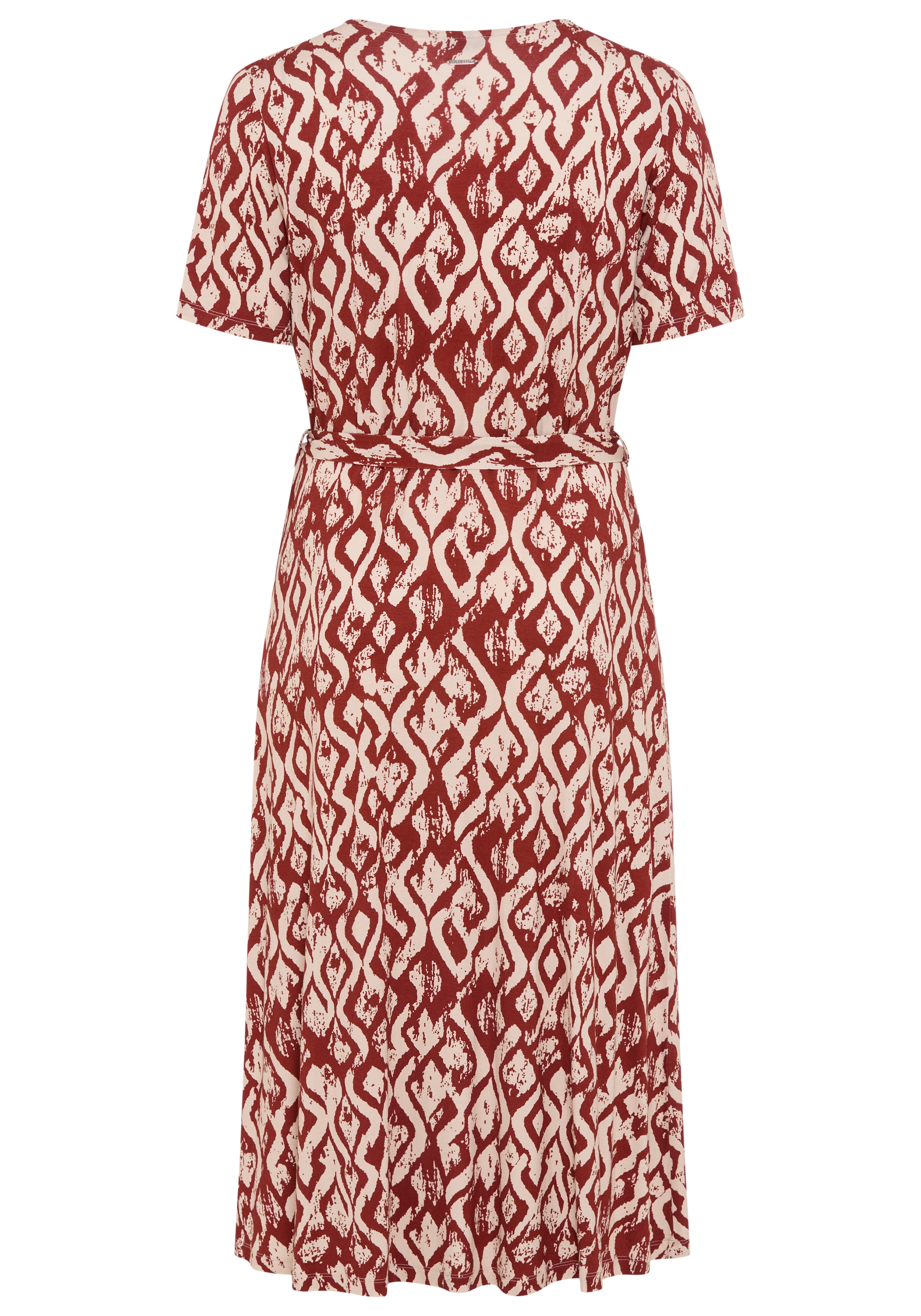 Laura Scott CURVE Jerseykleid wadenlanger Schnitt, aus weichem Jersey, elastische Viskosemischung