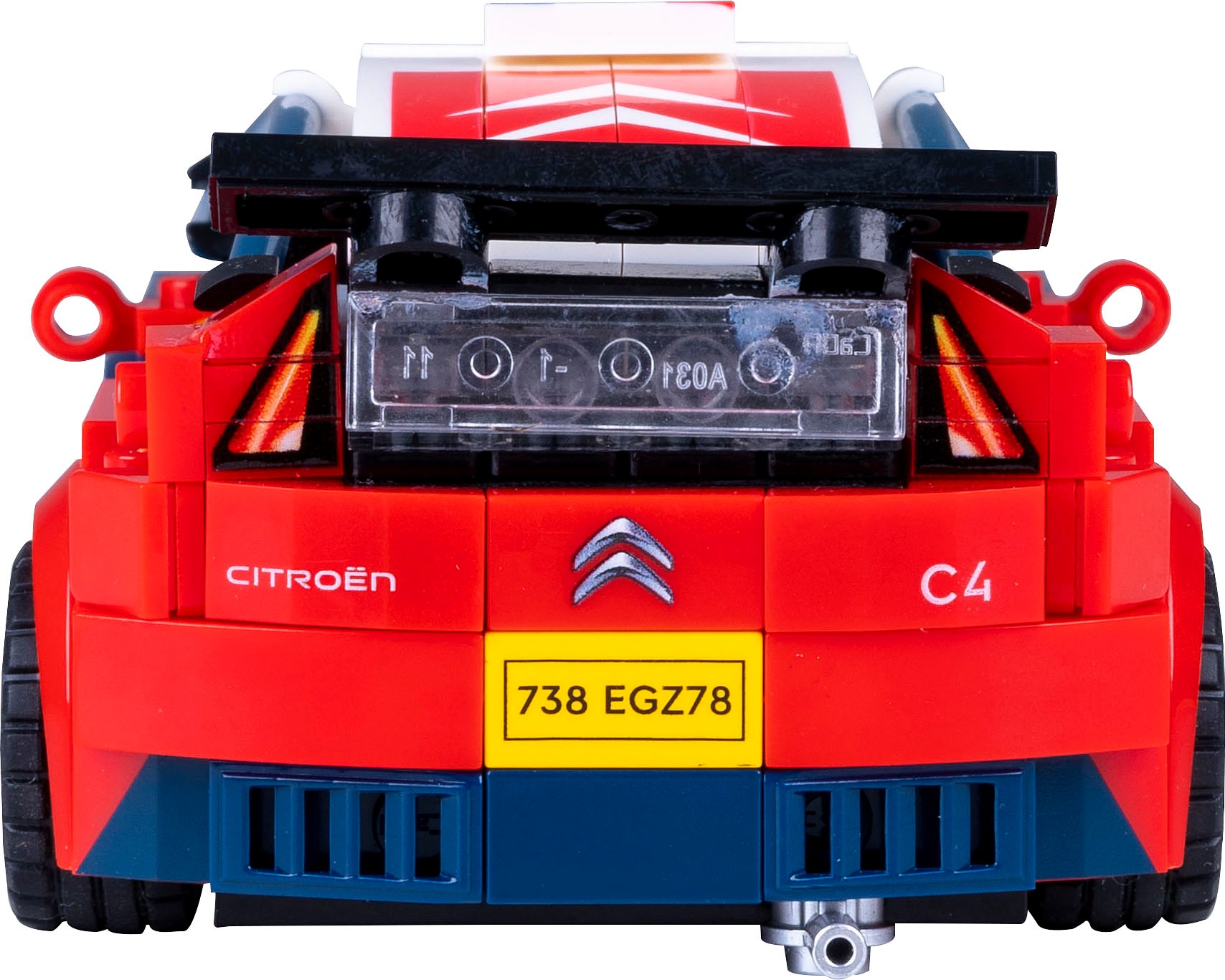 Jamara Konstruktions-Spielset »CaDA, Bricks, 2008 Citroën C4 WRC (402872)«