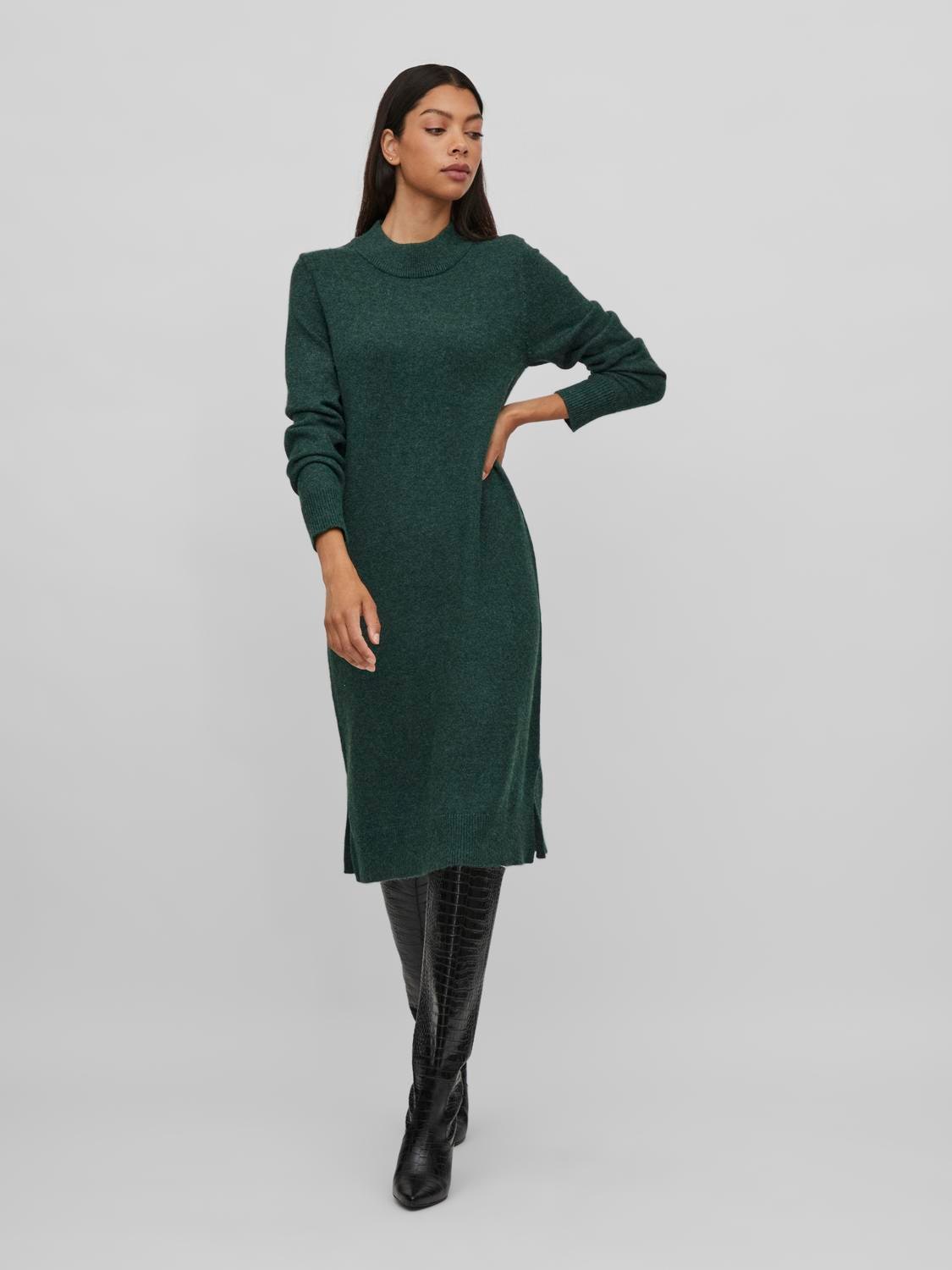 Strickkleid »VIRIL CREW NECK L/S MIDI DRESS - NOOS«