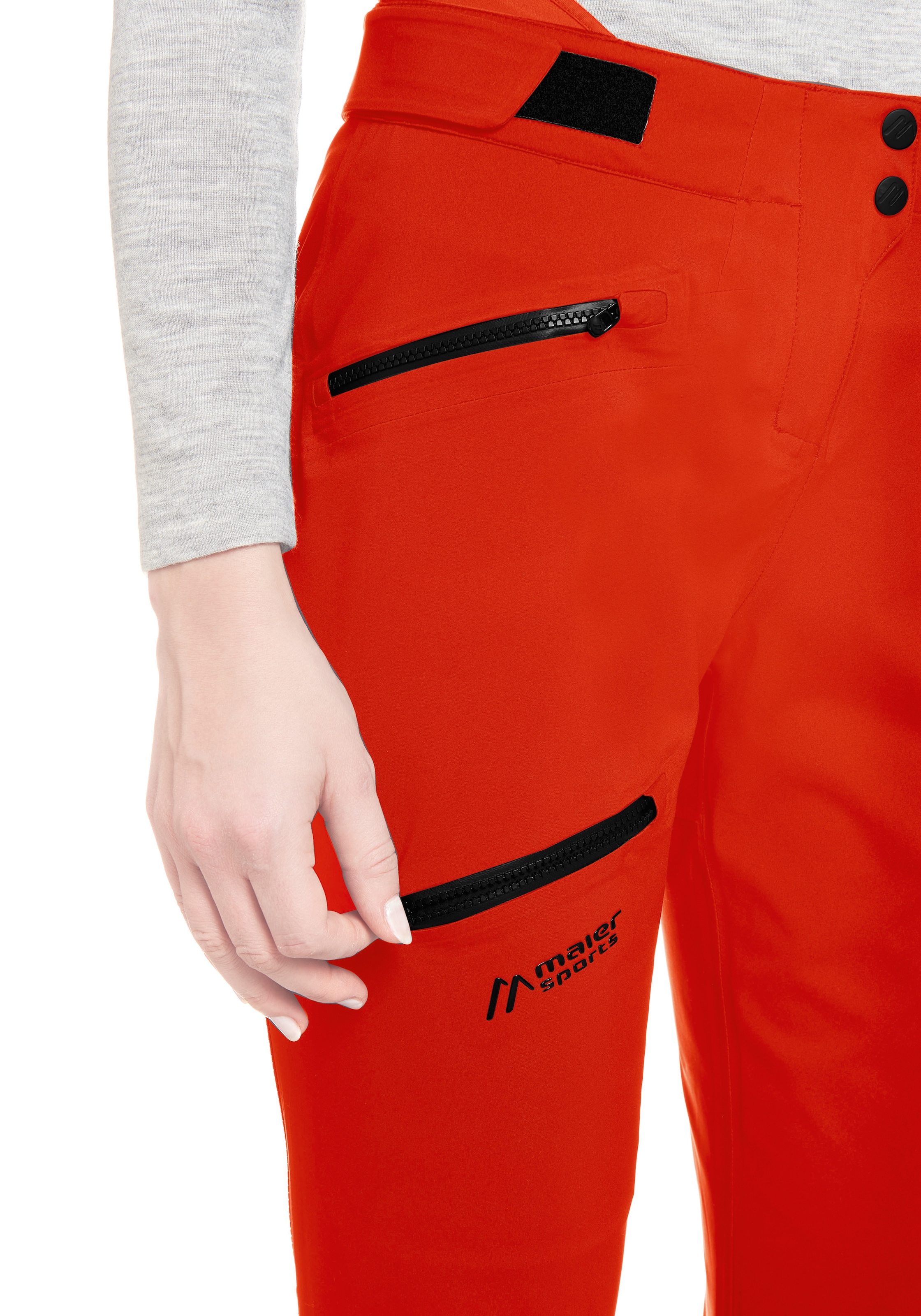 Maier Sports Funktionshose »Liland P3 Pants W«, Robuste 3-Lagen-Hose für anspruchsvolle Outdoor-Aktivitäten