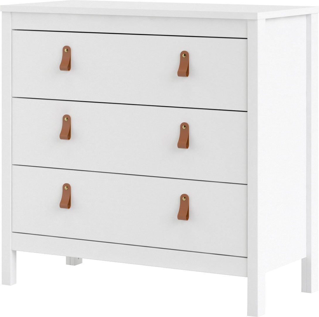 Home affaire Kommode »Madrid, Aufbewahrung, Schubladenschrank, Stauraum«, mit 3 Schubladen, Breite 82,3 cm