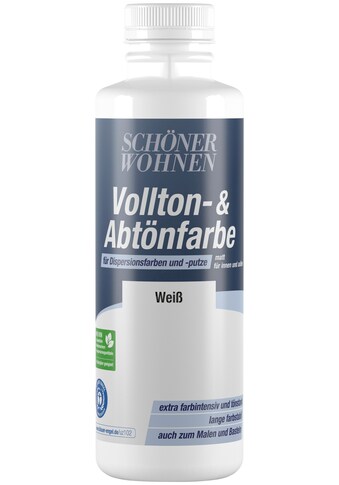 SCHÖNER WOHNEN-Kollektion Vollton- und Abtönfarbe, 500 ml, weiß, zum Abtönen von... kaufen