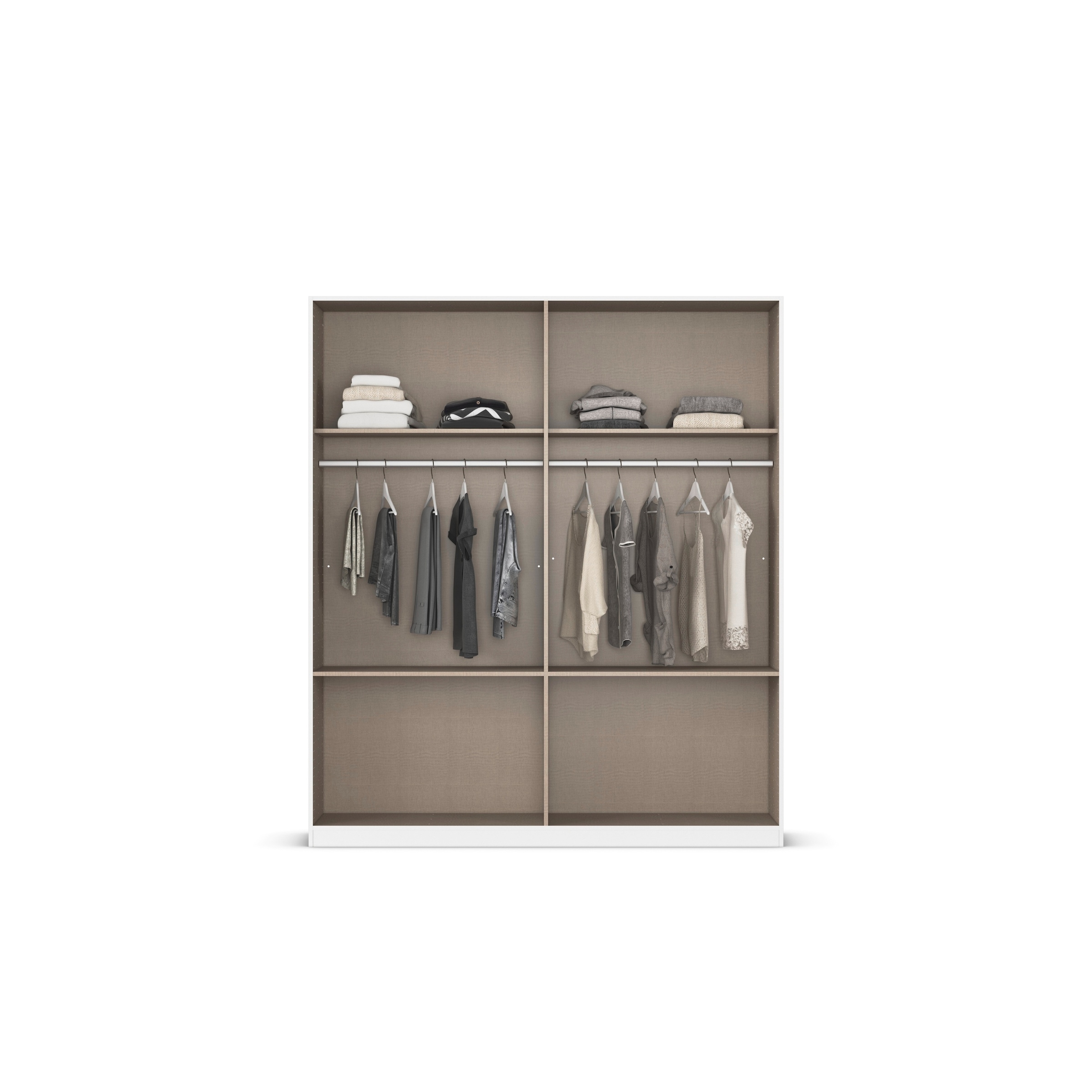 rauch Kleiderschrank »Koda«, (oberer Schubkasten mit praktischer Inneneinteilung), mit symmetrisch angeordneten Schubladen MADE IN GERMANY